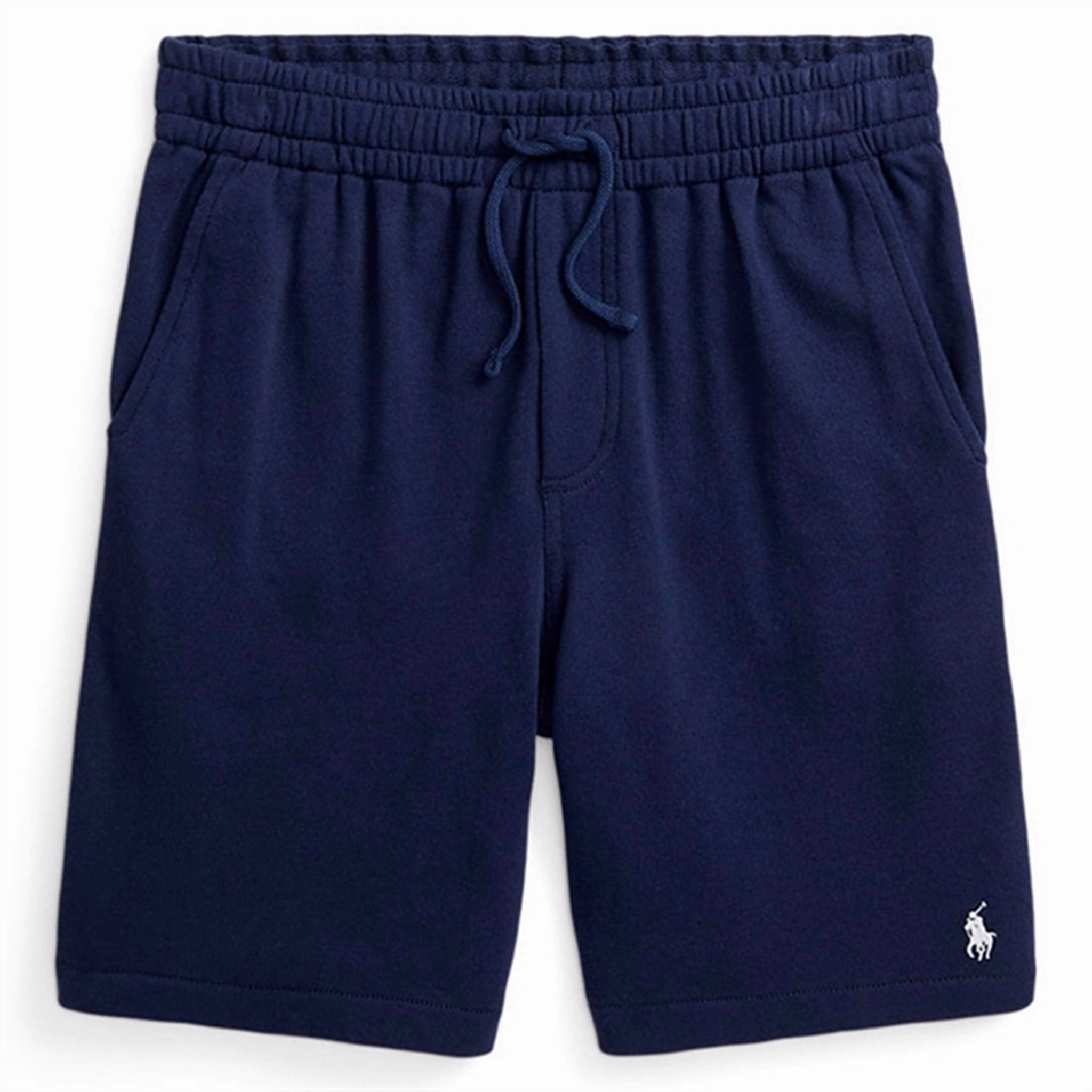 Temperature Regulating Fibers snap closure Polo Ralph Lauren Athletic Terry Shorts Navy