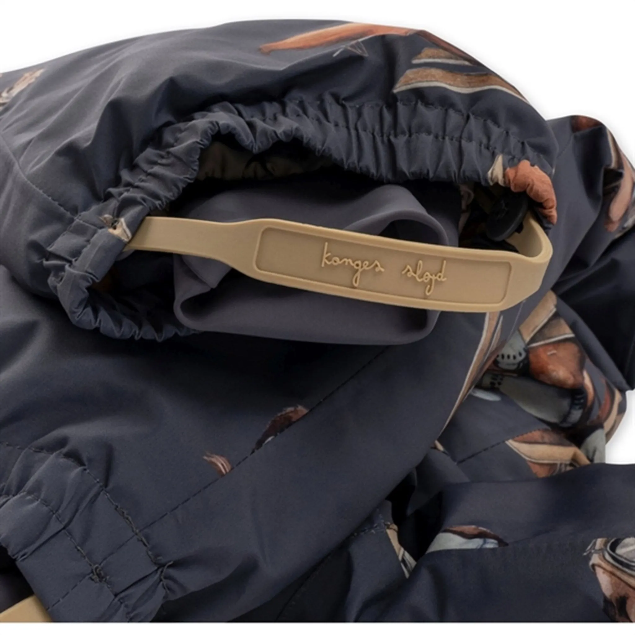 Piped-Edge Gemstone-Detail Konges Sl?jd Val D??Isere Blue Nohr Snow Suit