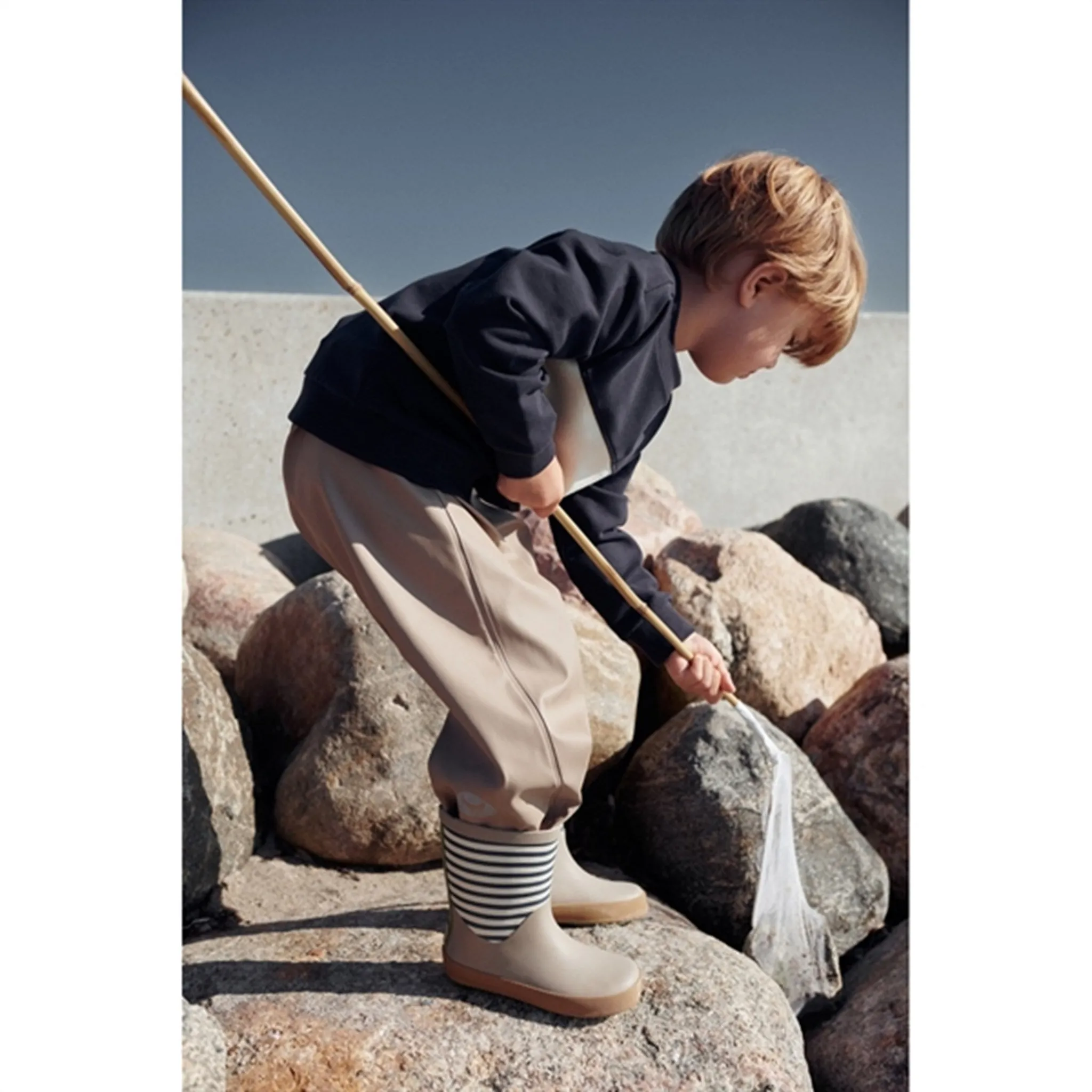 Storm Guard Wheat Rain Trousers Olo Beige Stone