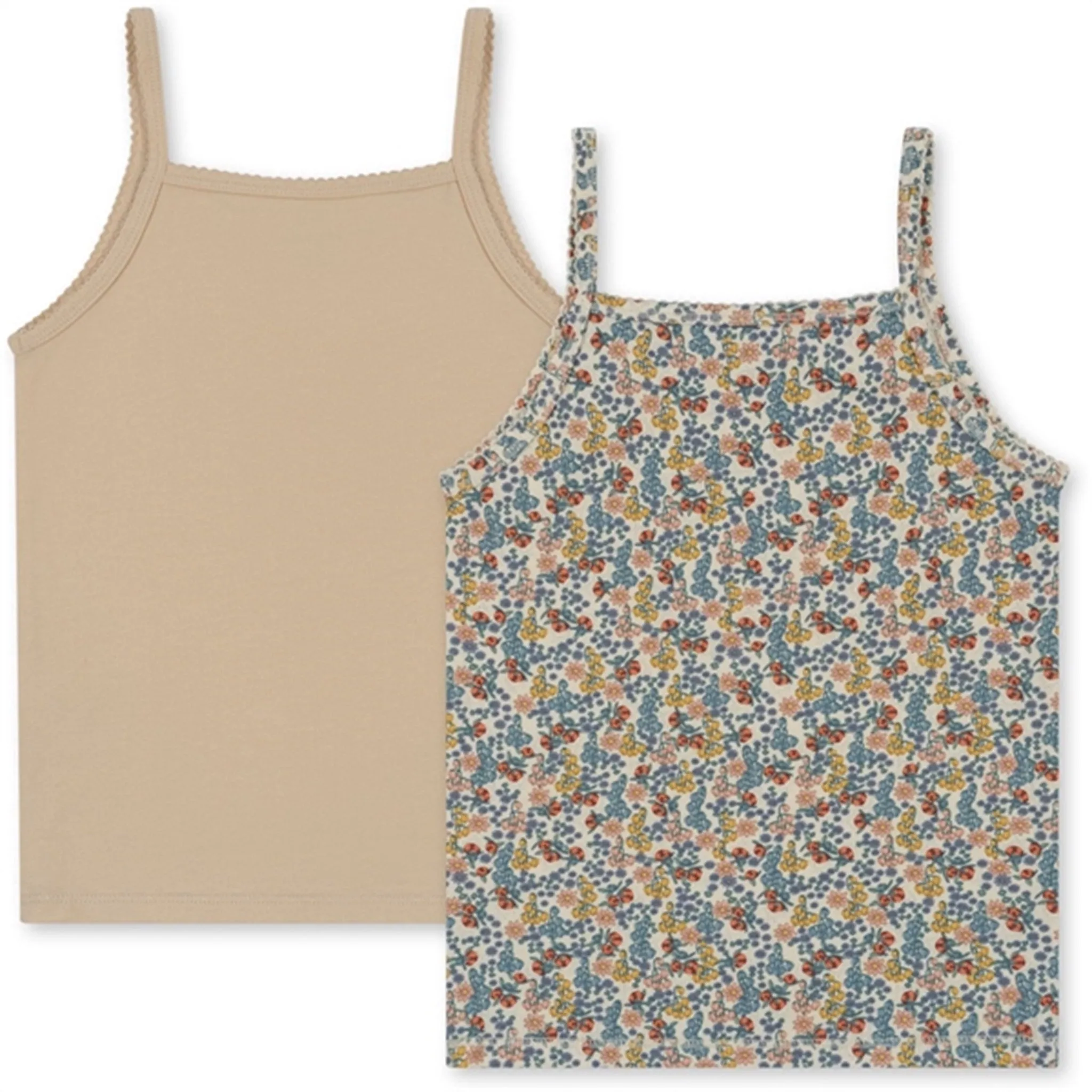 Konges Sl?jd Bibi Fleur/Brazilian Sand Basis 2-pak Strop Top direction