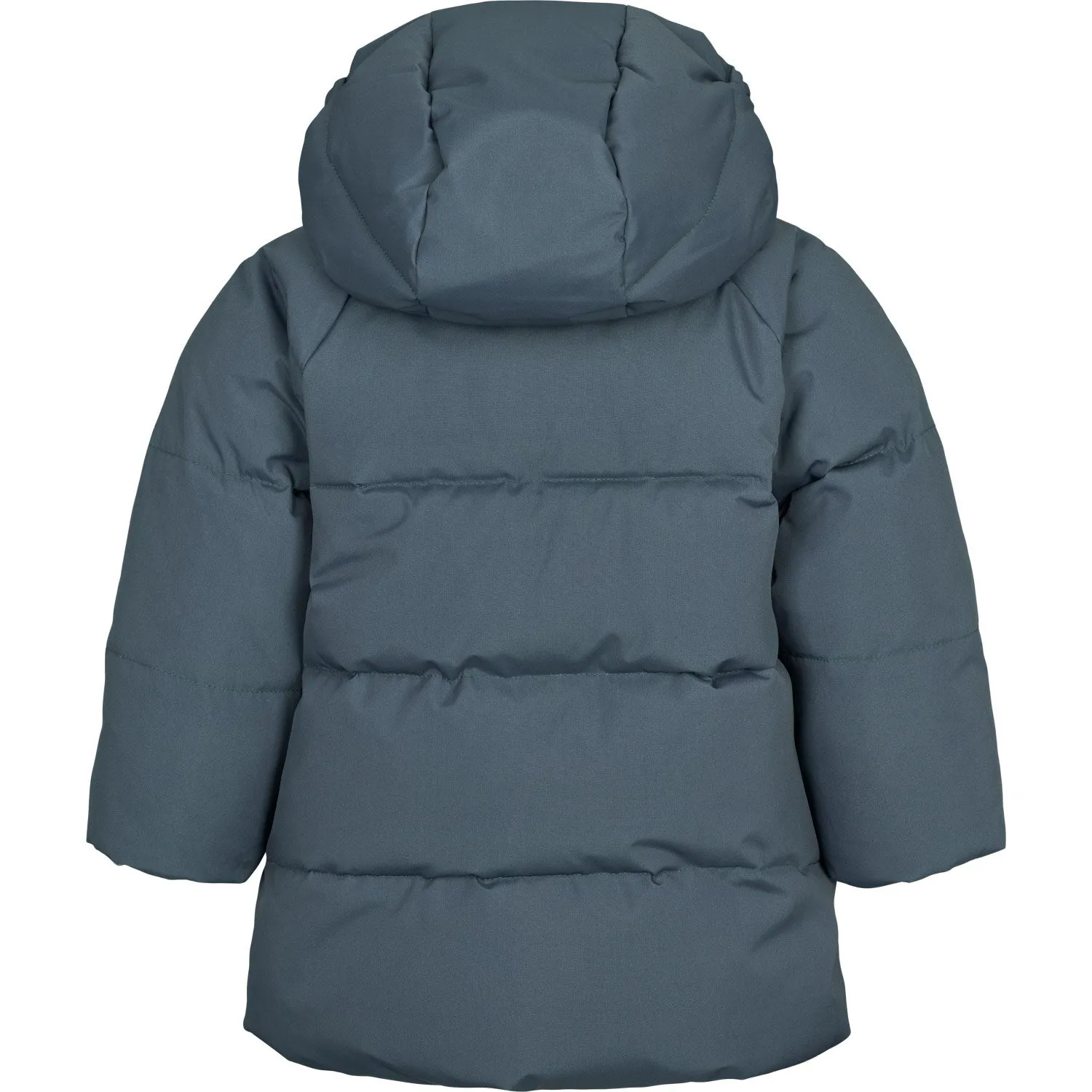 MarMar Technical Puffer Shaded Blue Omega Jacket Petite-Size Ethically-Made