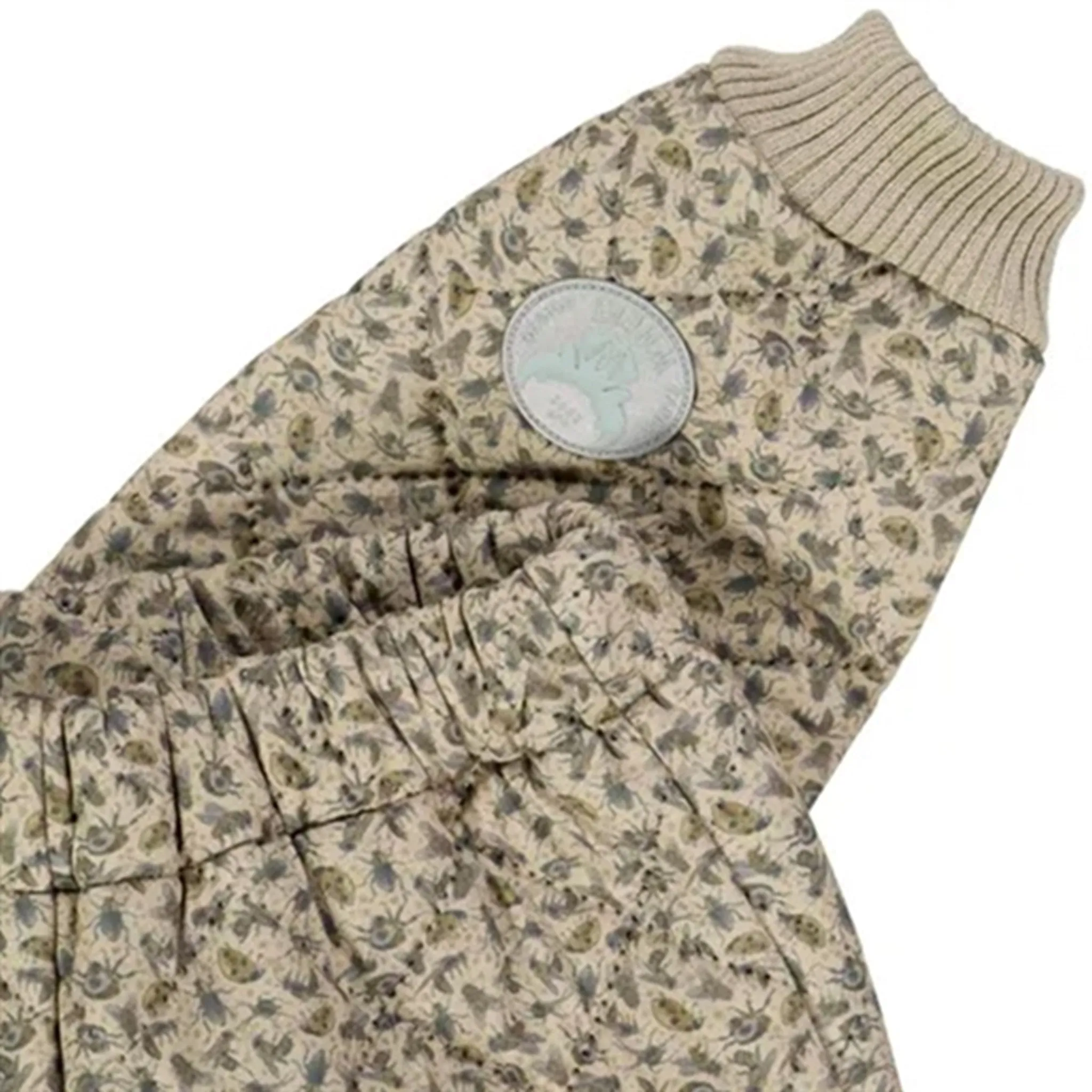 Wheat Thermo Watercolor Insects Pants Alex Hip-Flattering