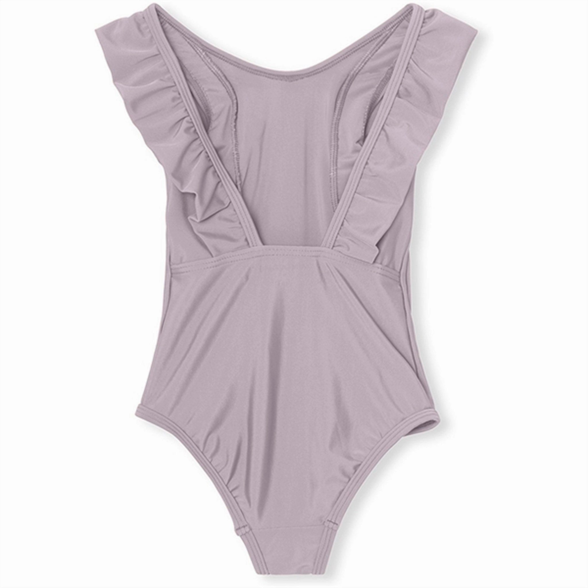 MINI A TURE Delicia UV50 Swim Suit Minimal Lilac Racerback Design