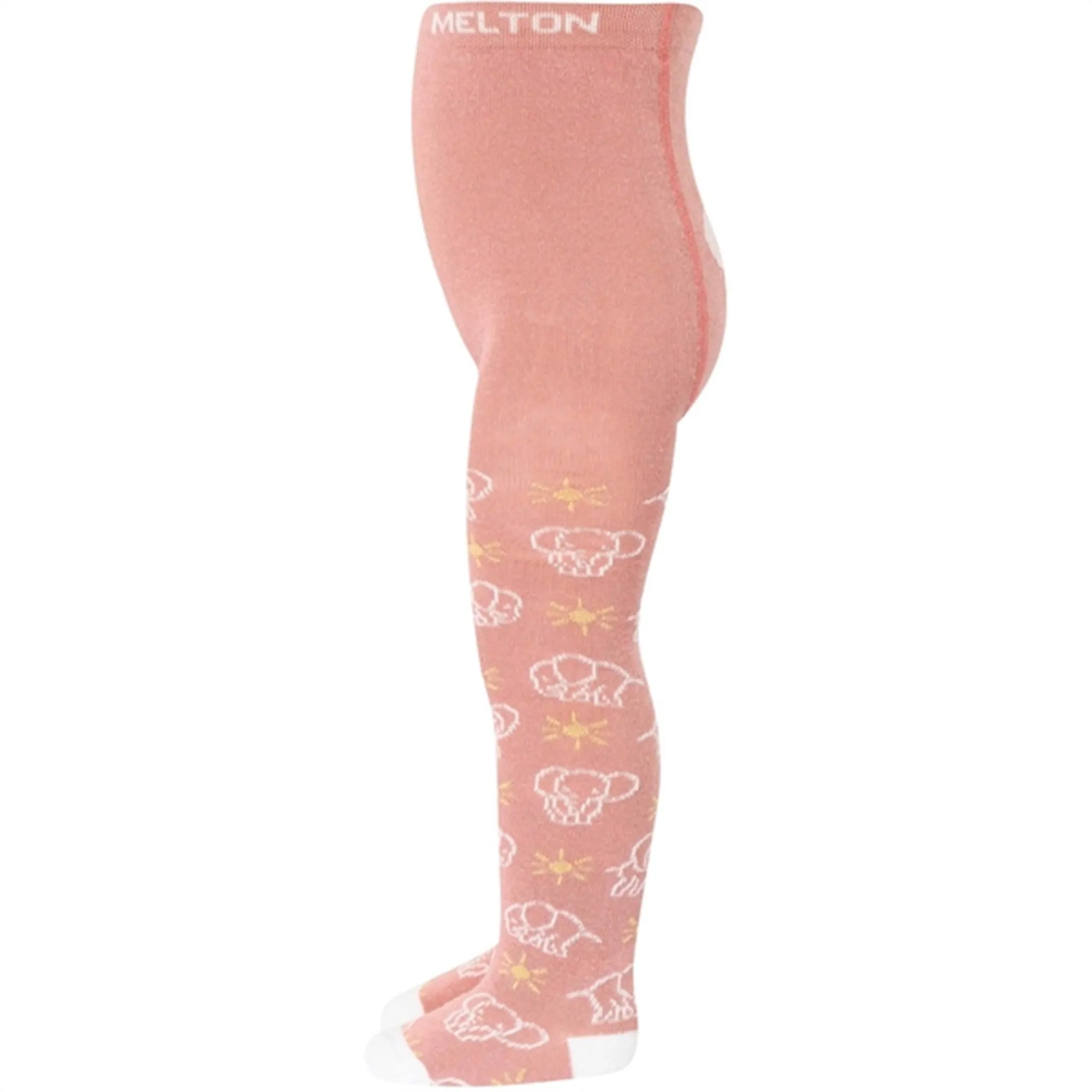 MELTON Baby Elephant Tights Desert Sand Pockets