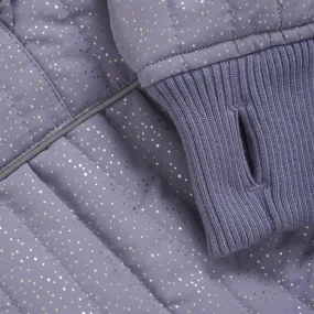 En Fant Thermal Set Glitter Silver Bullet Relaxed-fit top