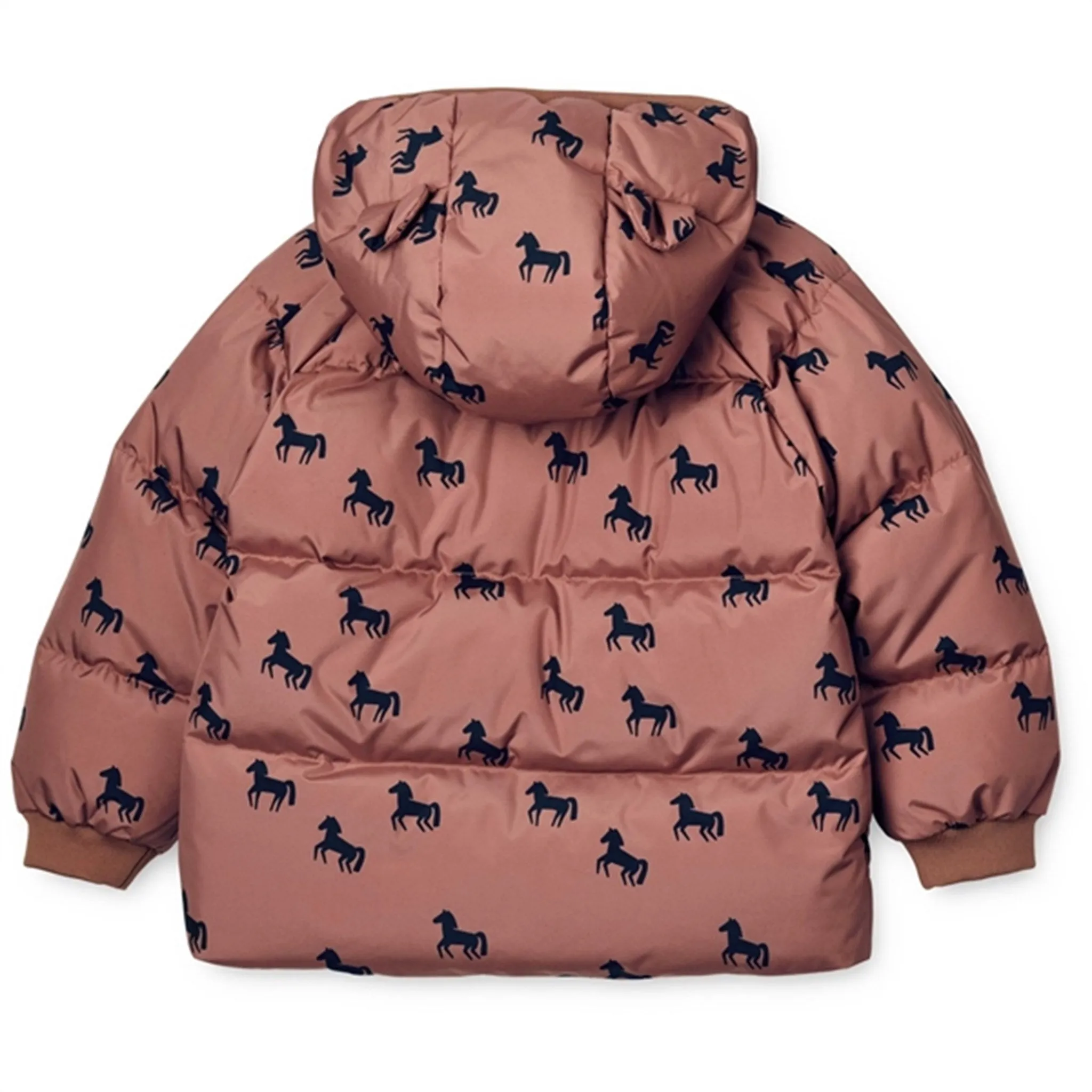 Lightweight Liewood Polle Puffer Jacket Horses Dark Rosetta