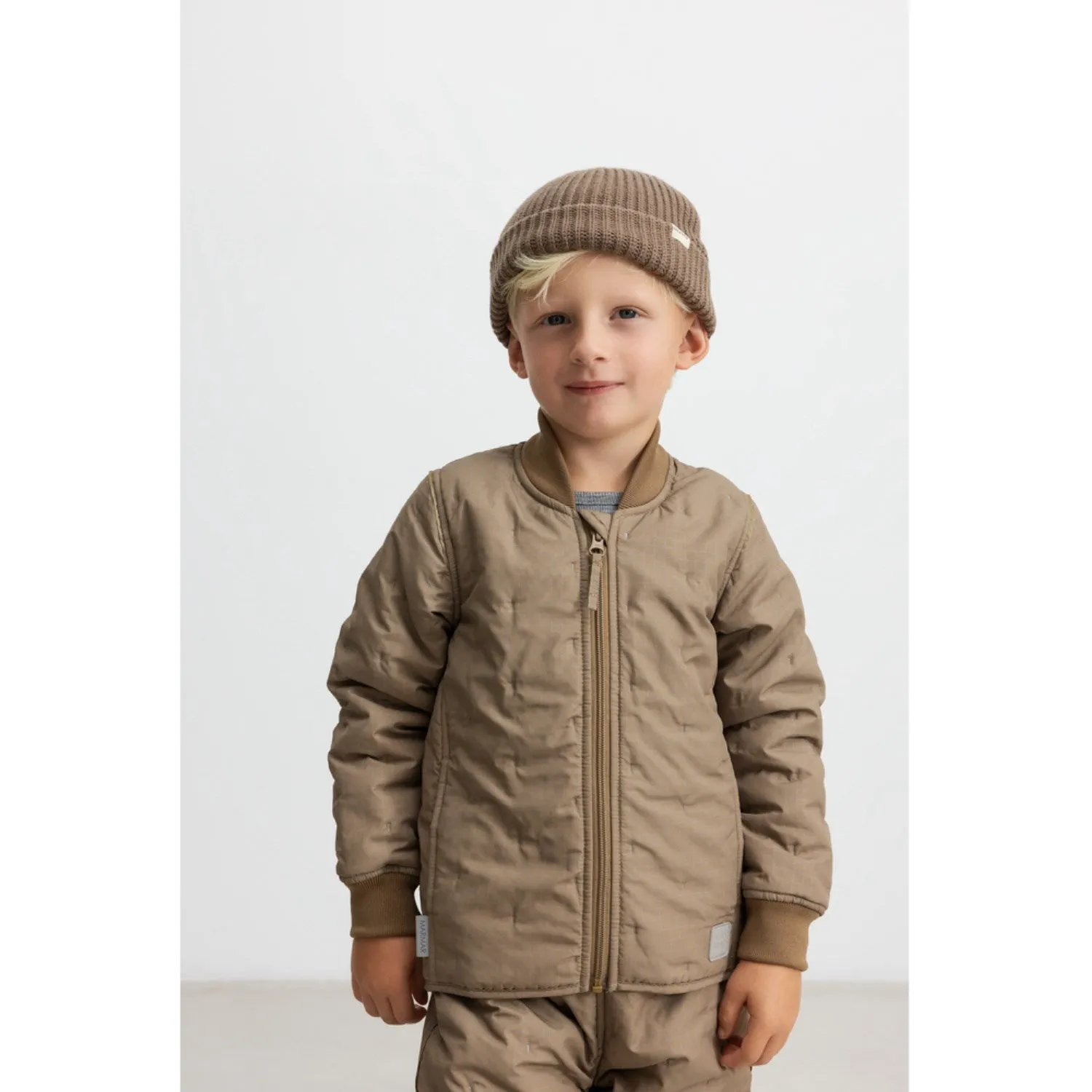 Spread-Collar MarMar Thermo Reflex Check Orry Jacket