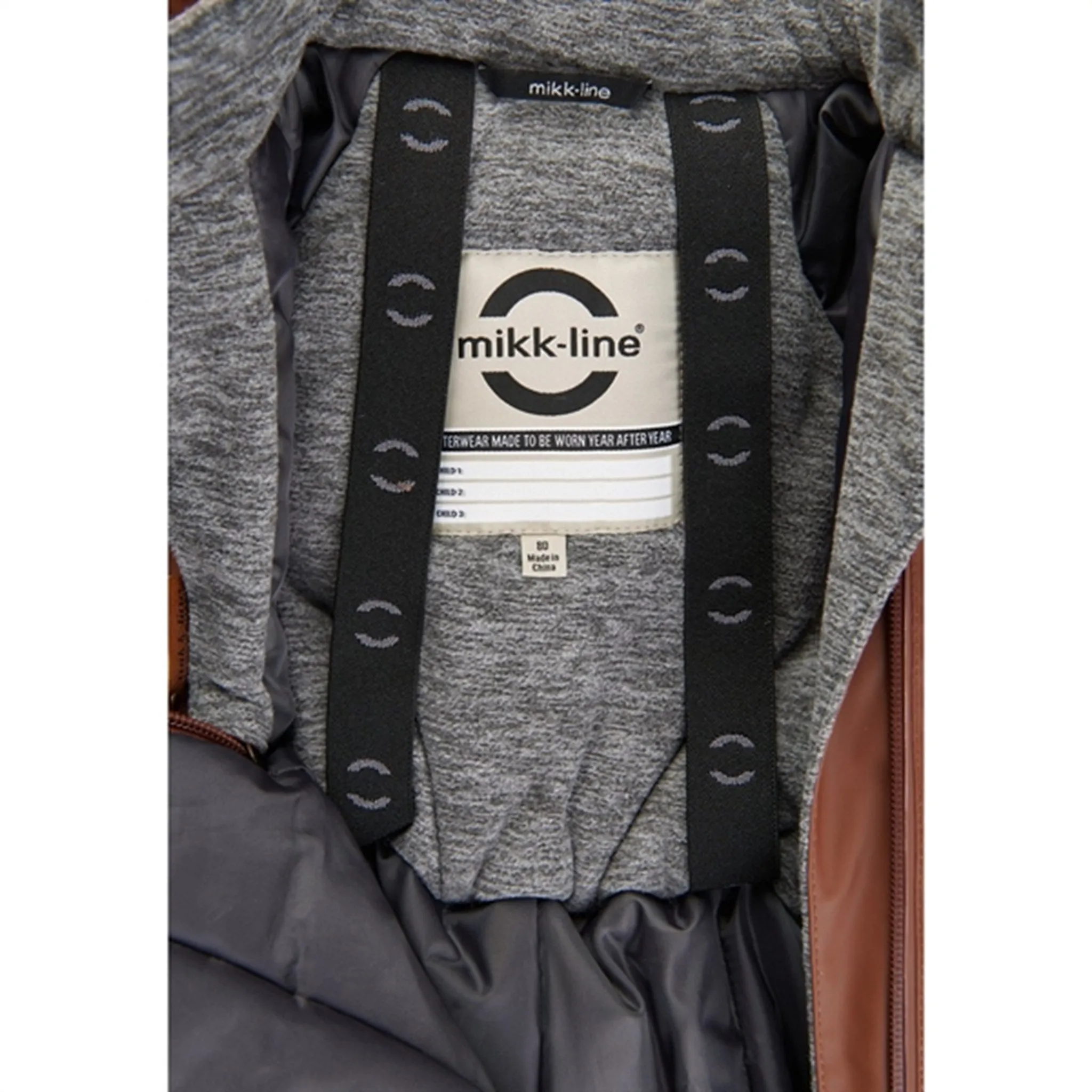 Timeless casual top Practical layering blouse Mikk-Line Rain Suit Mink