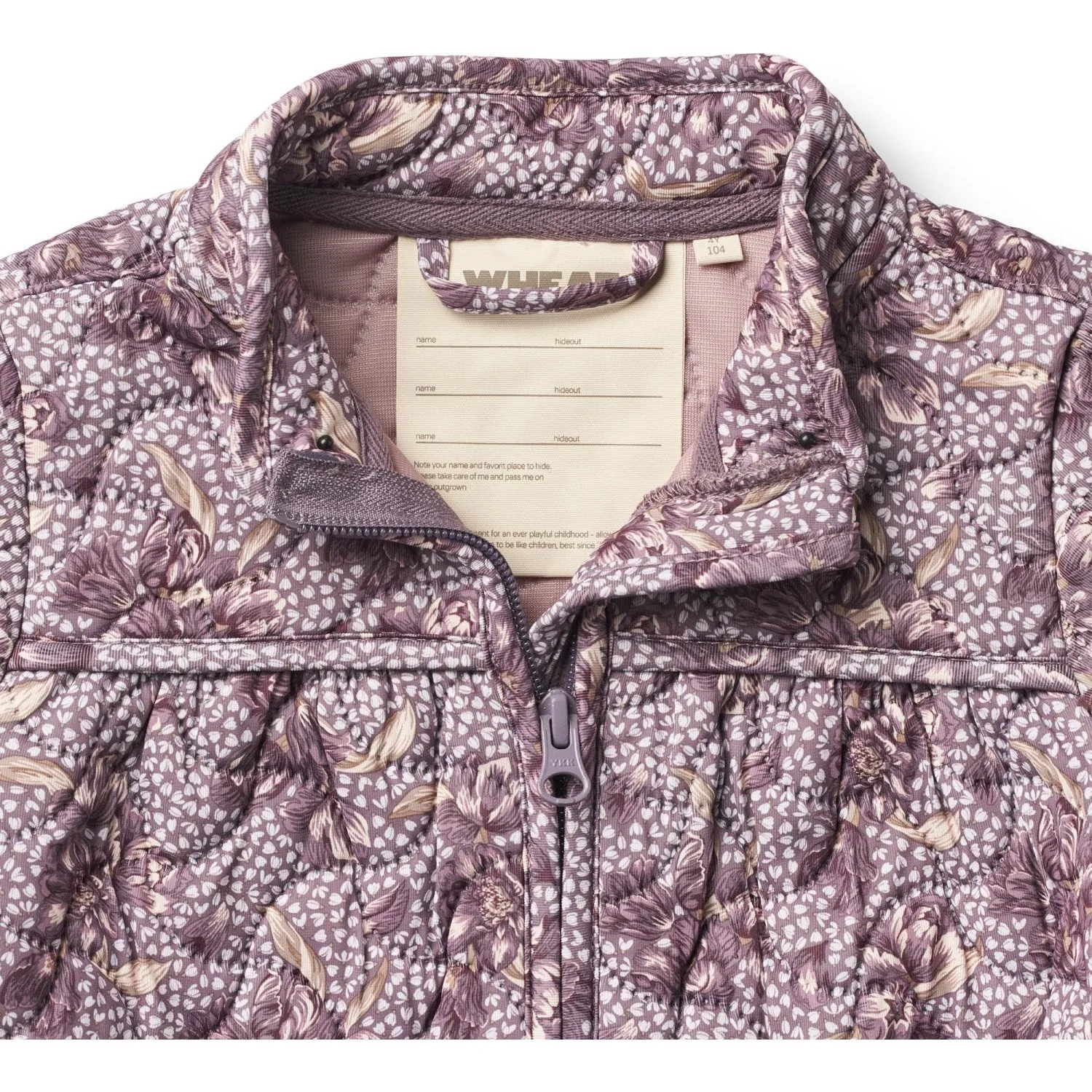 Art-Gallery Wheat Lilac Tulips Thermo Jacket Thilde