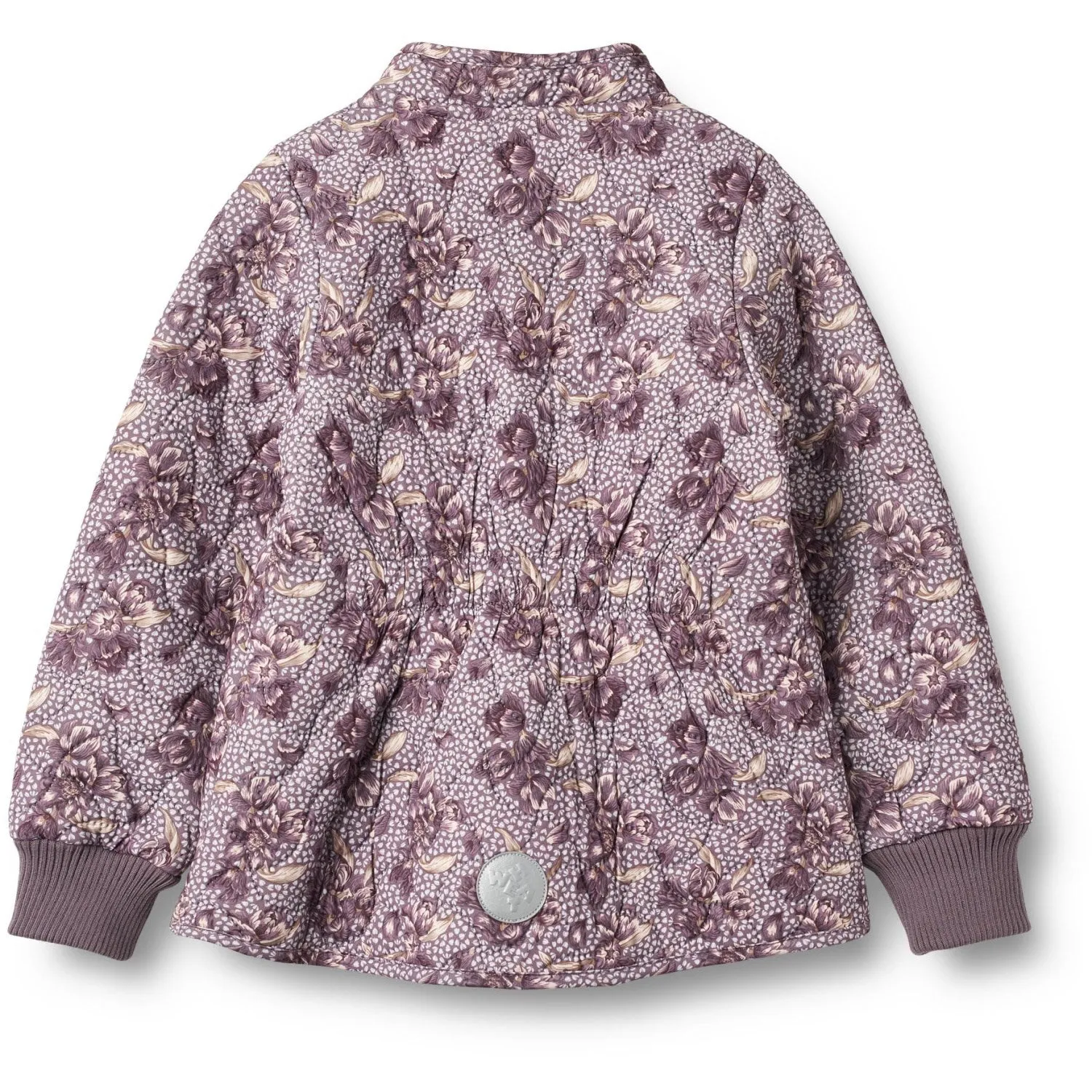 Wheat Lilac Tulips Thermo Jacket Thilde Casual fit blouse