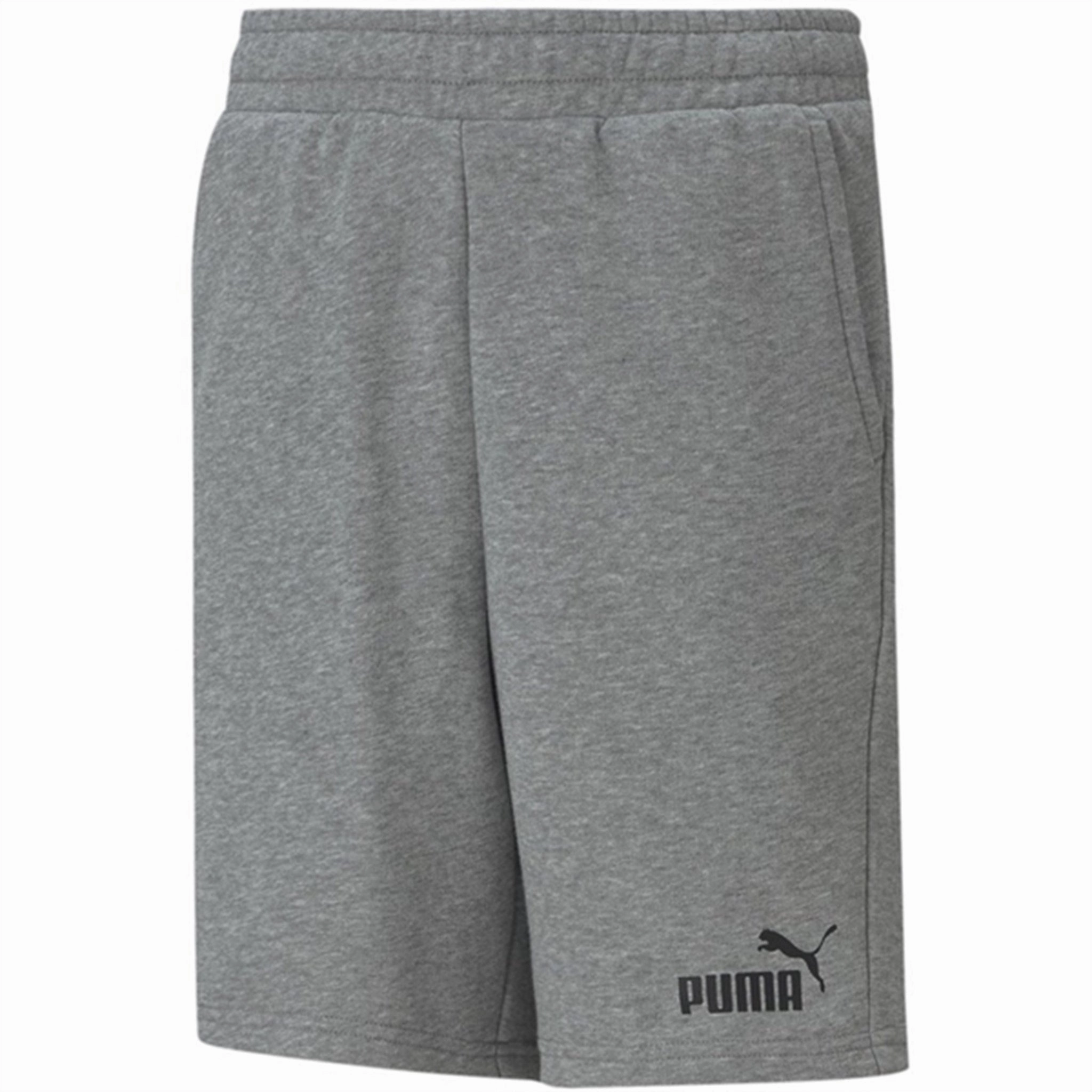 Puma Ess Sweat Shorts Gray checkered pattern