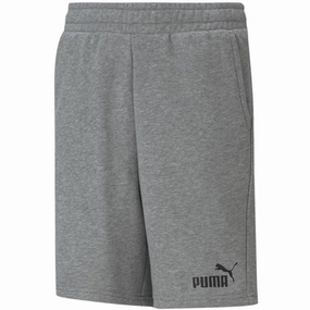 Puma Ess Sweat Shorts Gray checkered pattern