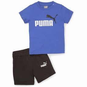 Puma Minicats T-shirt & Shorts Set Royal Sapphire Outdoor Comfort Dance wear