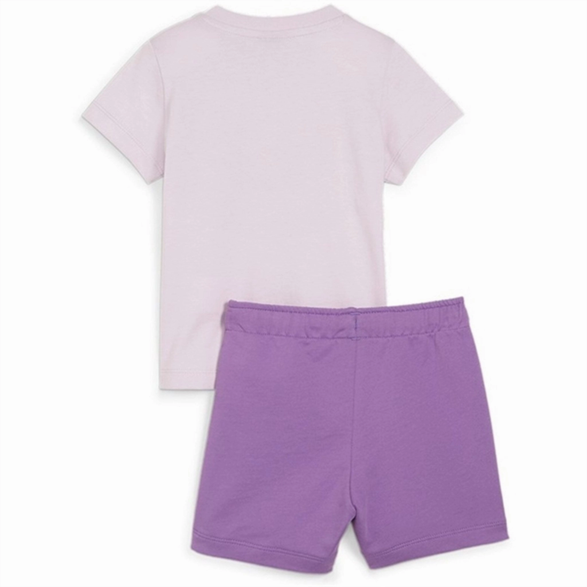 UV Protective Coating Easy Breezy Puma Minicats T-Shirt And Shorts Set Purple