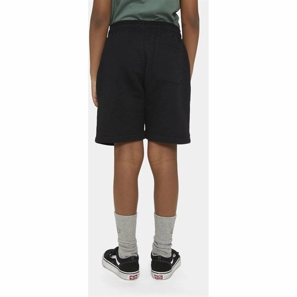 Dickies Mapleton Sweatshorts Knit Black Double Layered Knees Ventilated Mesh Panels