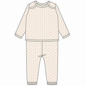 Festival Athletes BONTON Semi Rose Pyjamas Set