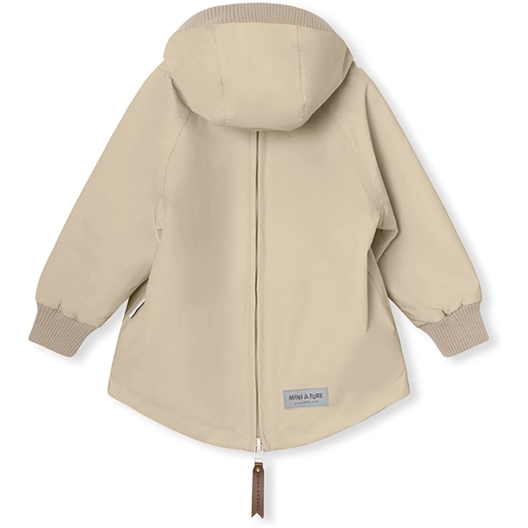 Engineer Present MINI A TURE BABYVITO Spring Anorak w/Fleece Lining Sesame