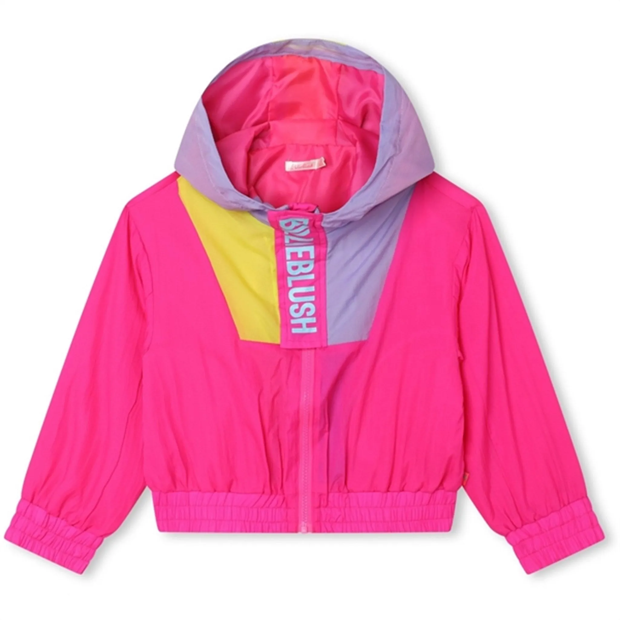 Daily Comfort Billieblush Malabar Fluorescent Hooded Windbreaker