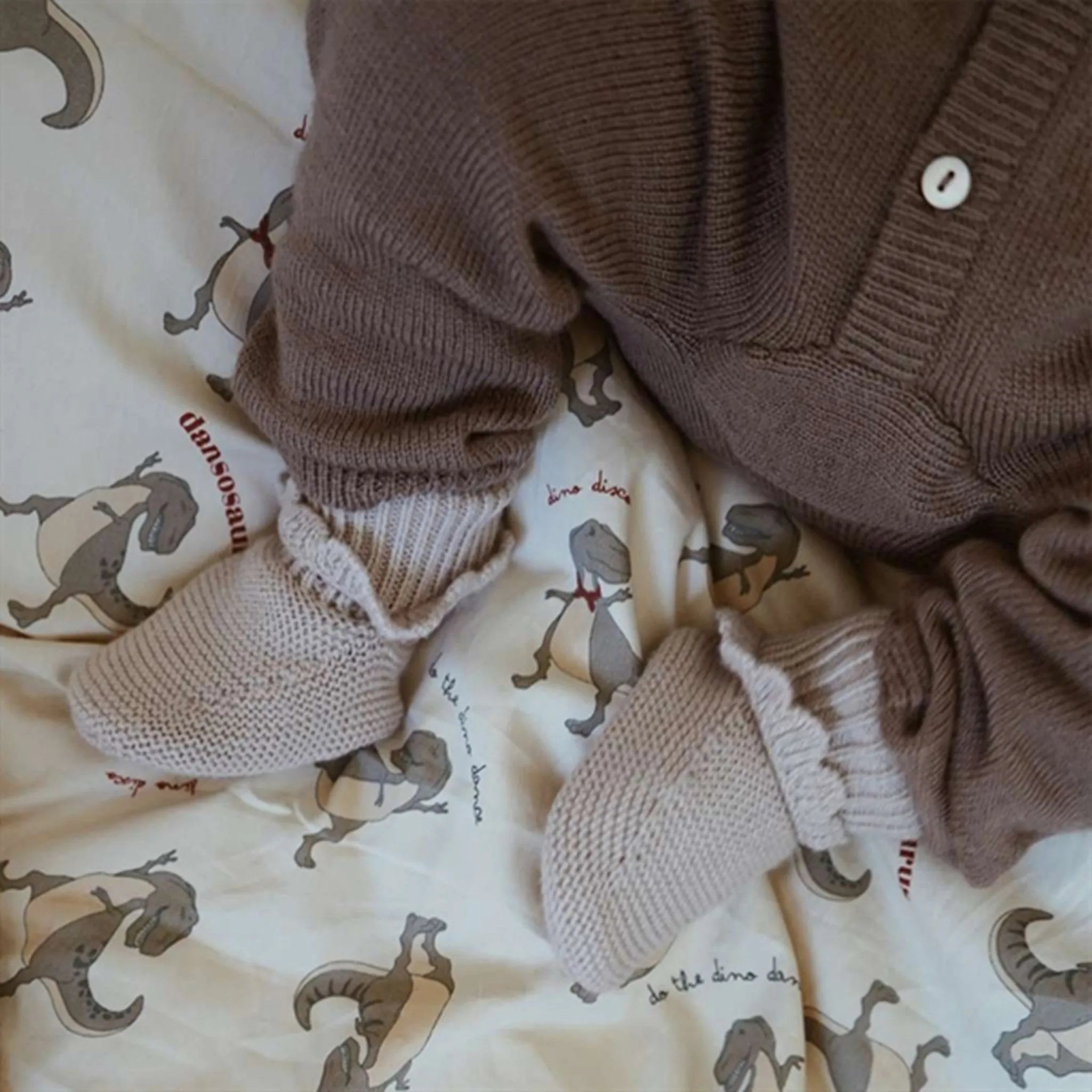 Timeless printed blouse Light and breathable top Konges Sl?jd Tomama Suit Stone