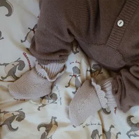 Timeless printed blouse Light and breathable top Konges Sl?jd Tomama Suit Stone