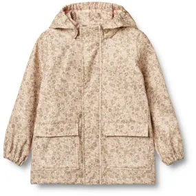 Flexible Fit Wheat Rose Flower Field Rainwear Ollo Jacket