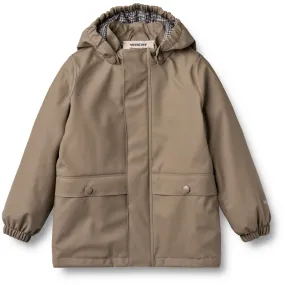 Durable Comfort Wheat Dry Wood Thermo Rain Coat Aju