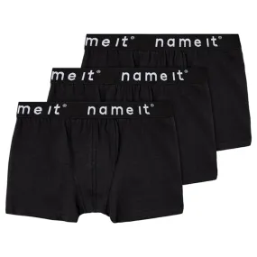 Name it Black 3-pack NOOS Boxershorts Shape Smooth Playful Design