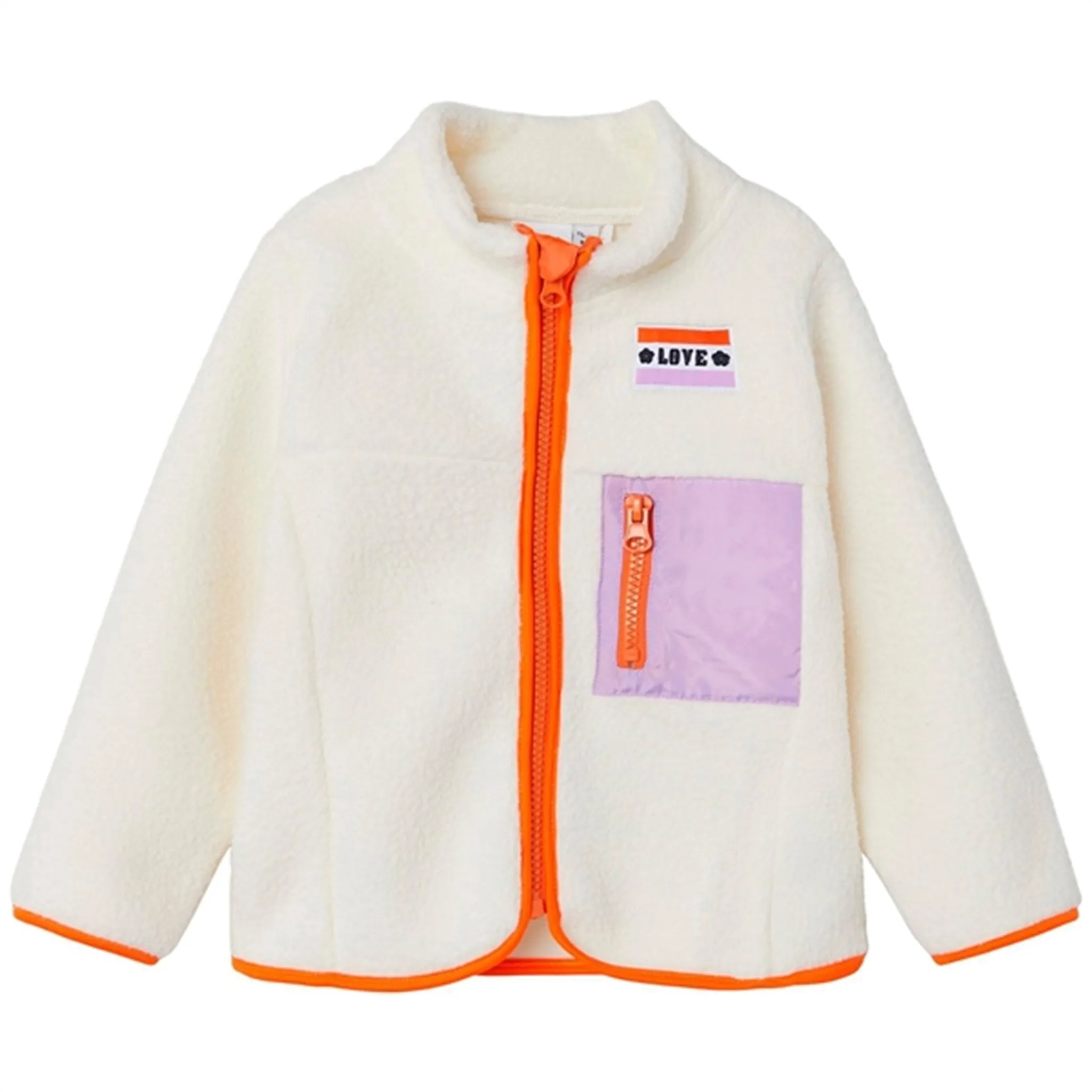 Name it Buttercream Lusa Teddy Cardigan Minimal Style