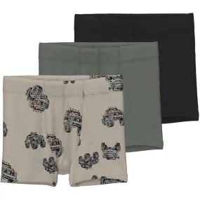 Lightweight Comfort Hot Weather Name It Peyote Tights 3-pack Peyote Monster Truck Noos