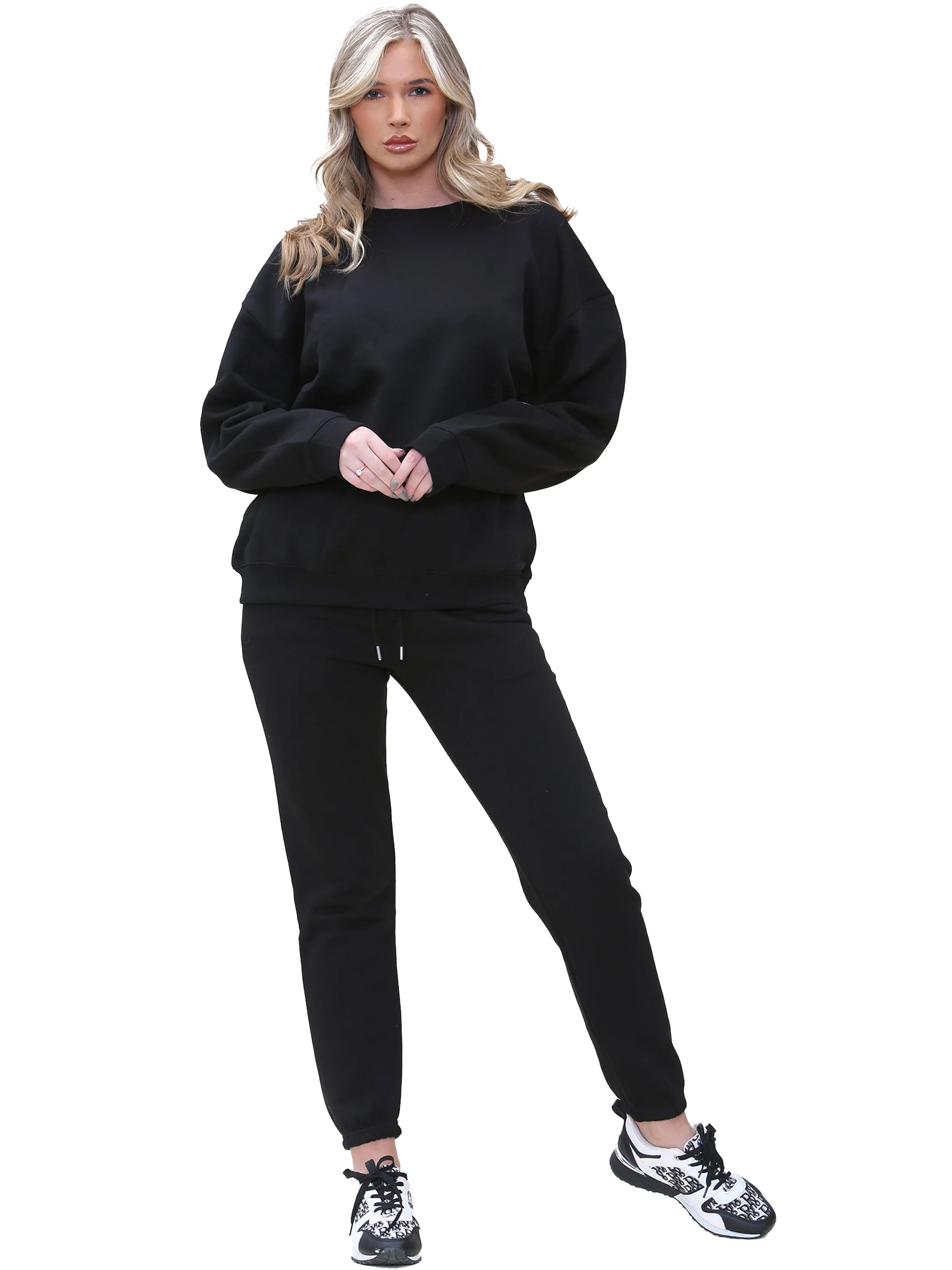 Enzo | Womens Oversized Sweatshirt Tracksuit Event Yarn