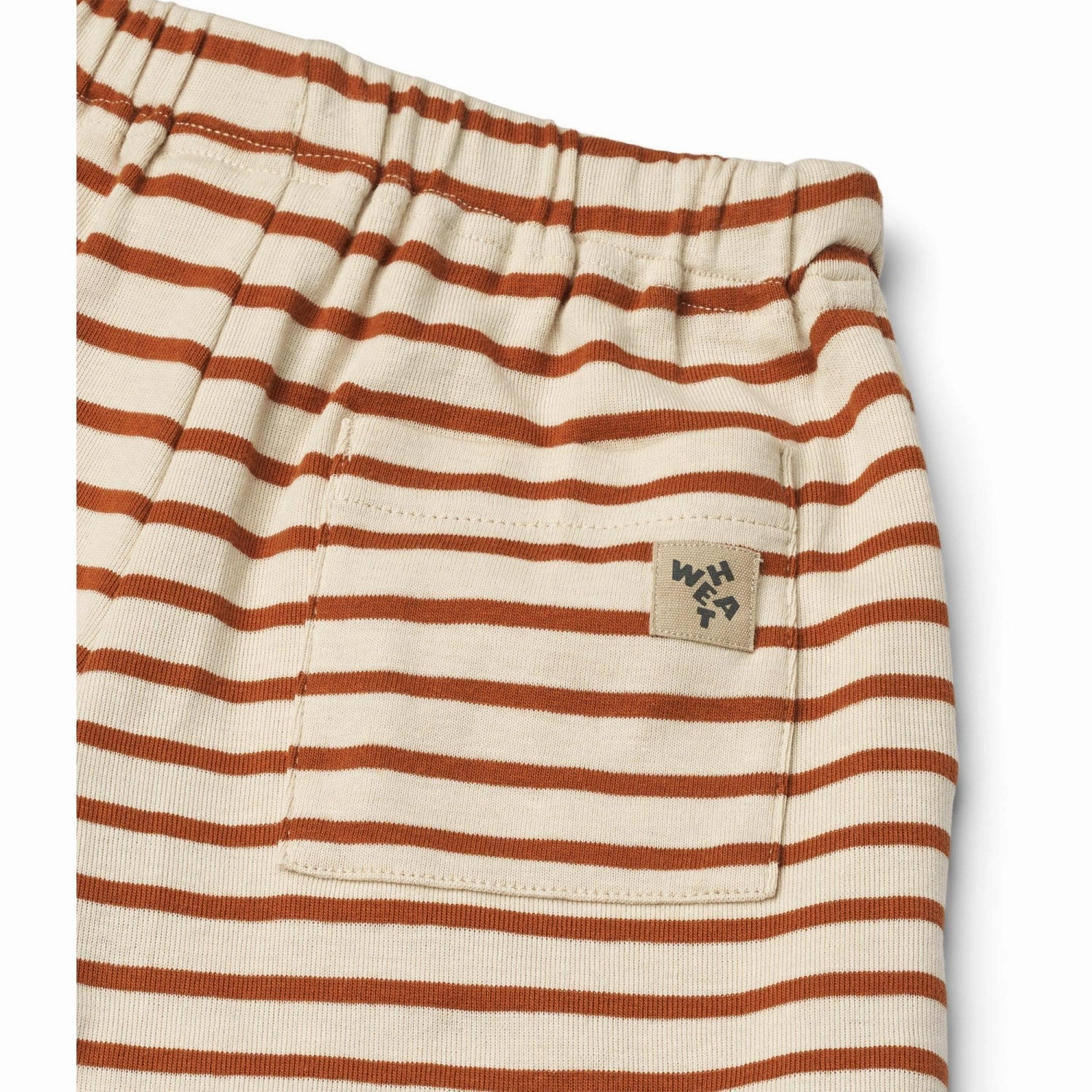 affordable choice Wheat Warm Caramel Stripe Jersey Shorts Kalle
