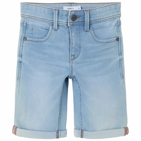 Daily Essential Name it Light Blue Denim Silas Slim Denim Shorts Noos