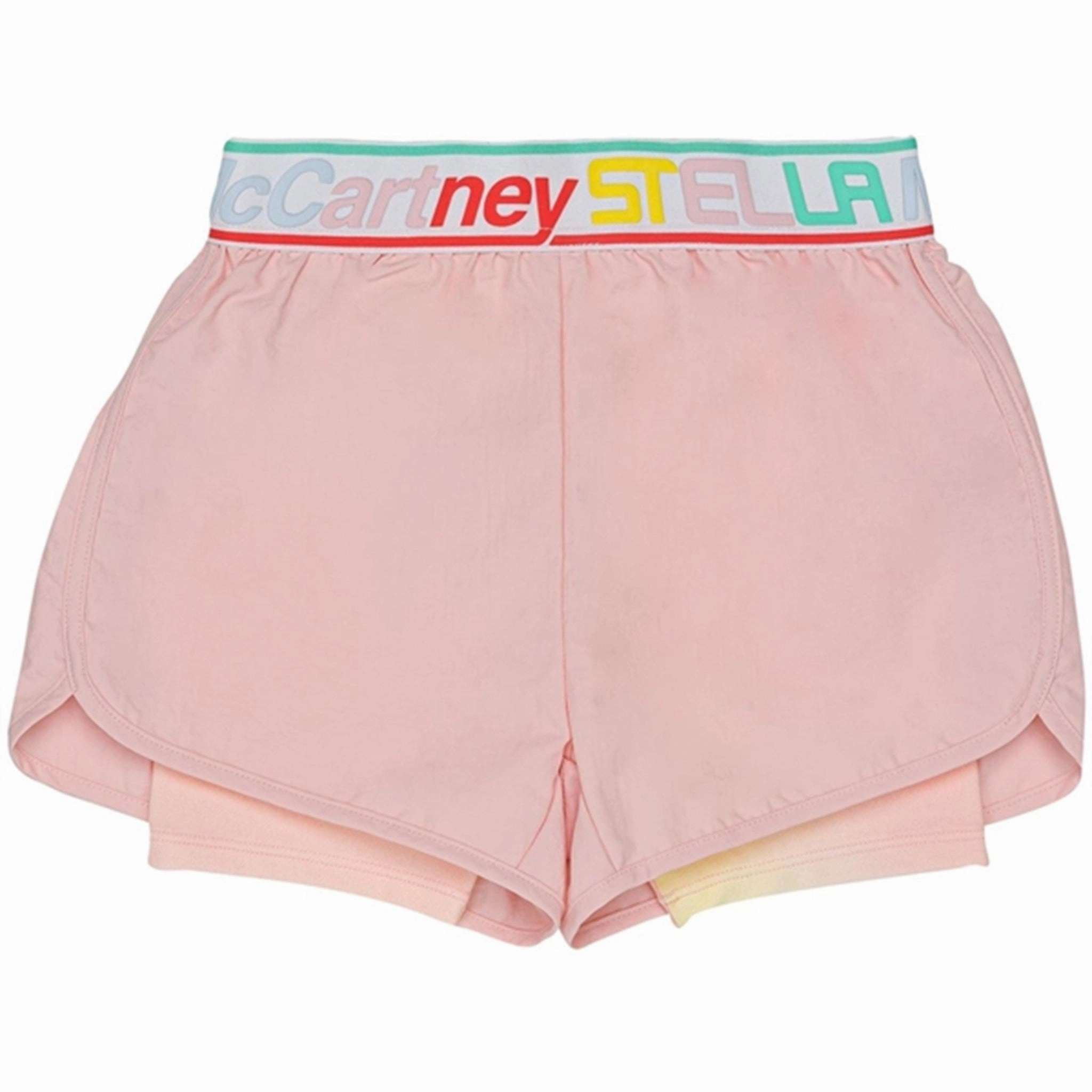 Punk style Lightweight Material Stella McCartney Pink Sport Shorts