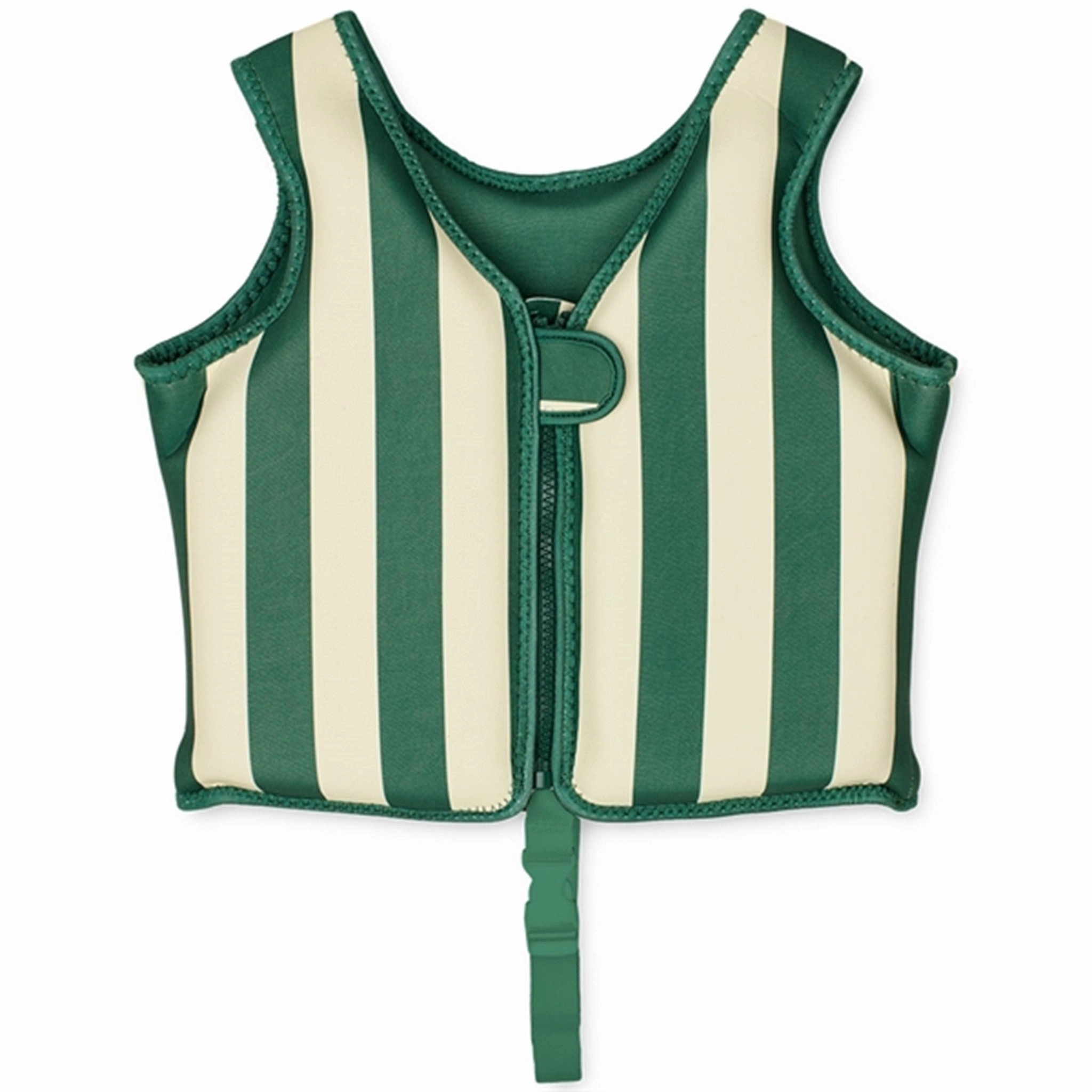 Poolside Fun Ozone Resistant Liewood Dove Swim Vest Stripe Garden Green/Creme de la Creme