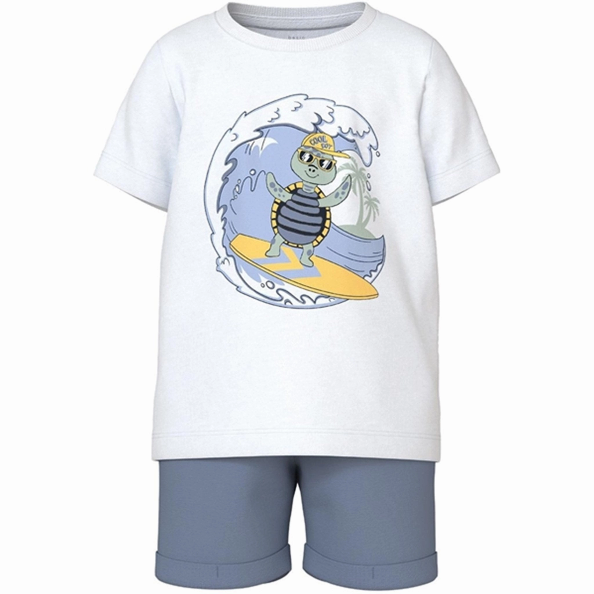 Name it Troposphere Turtle Vigano Sweat T-Shirt Set Athletic Comfort