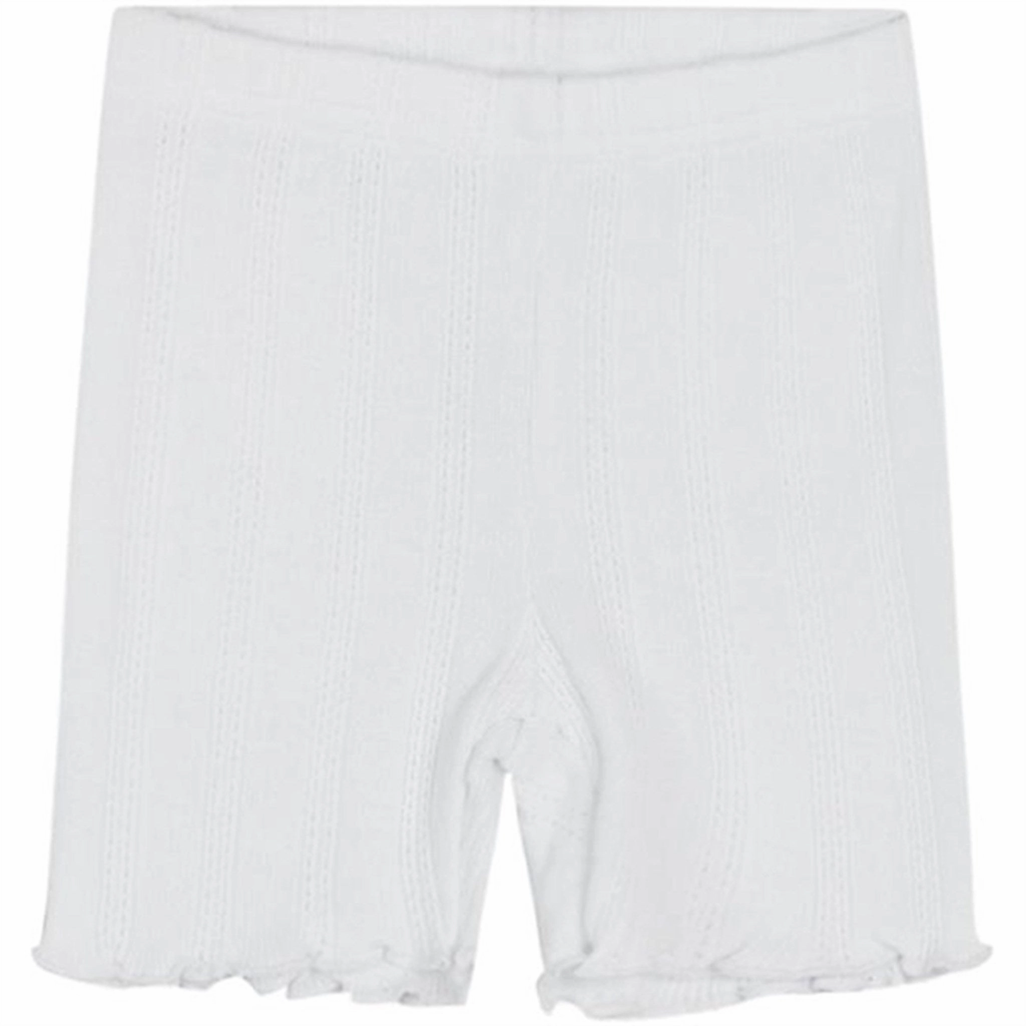 Hust & Claire Baby Lilina Shorts White surfing attire Low Bulk Waistband