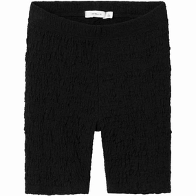 Name It Black Halisse Biker Shorts service industry