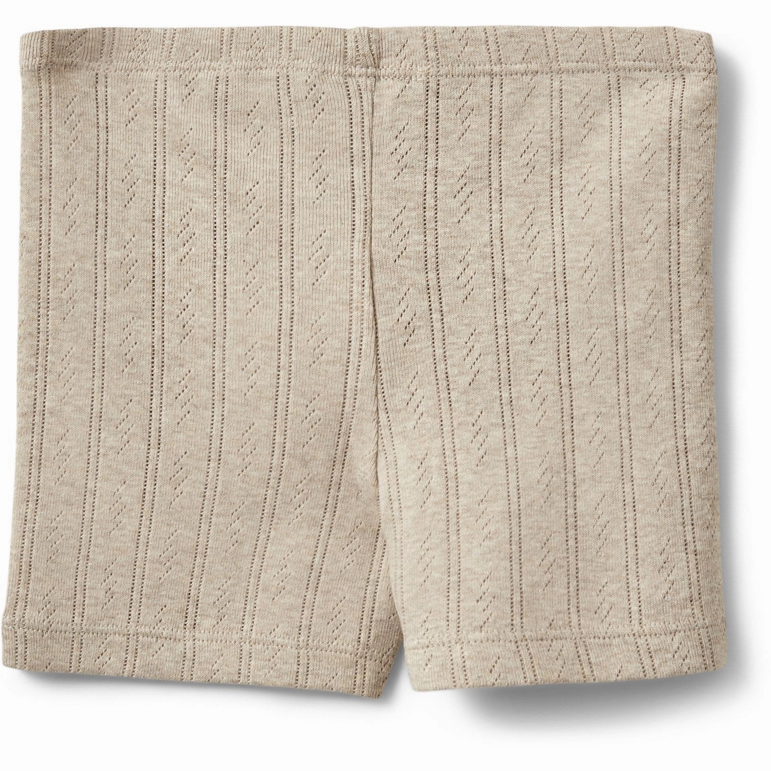 Sofie Schnoor Beige Nevask Shorts cycling outfit Reflective Trim Detail