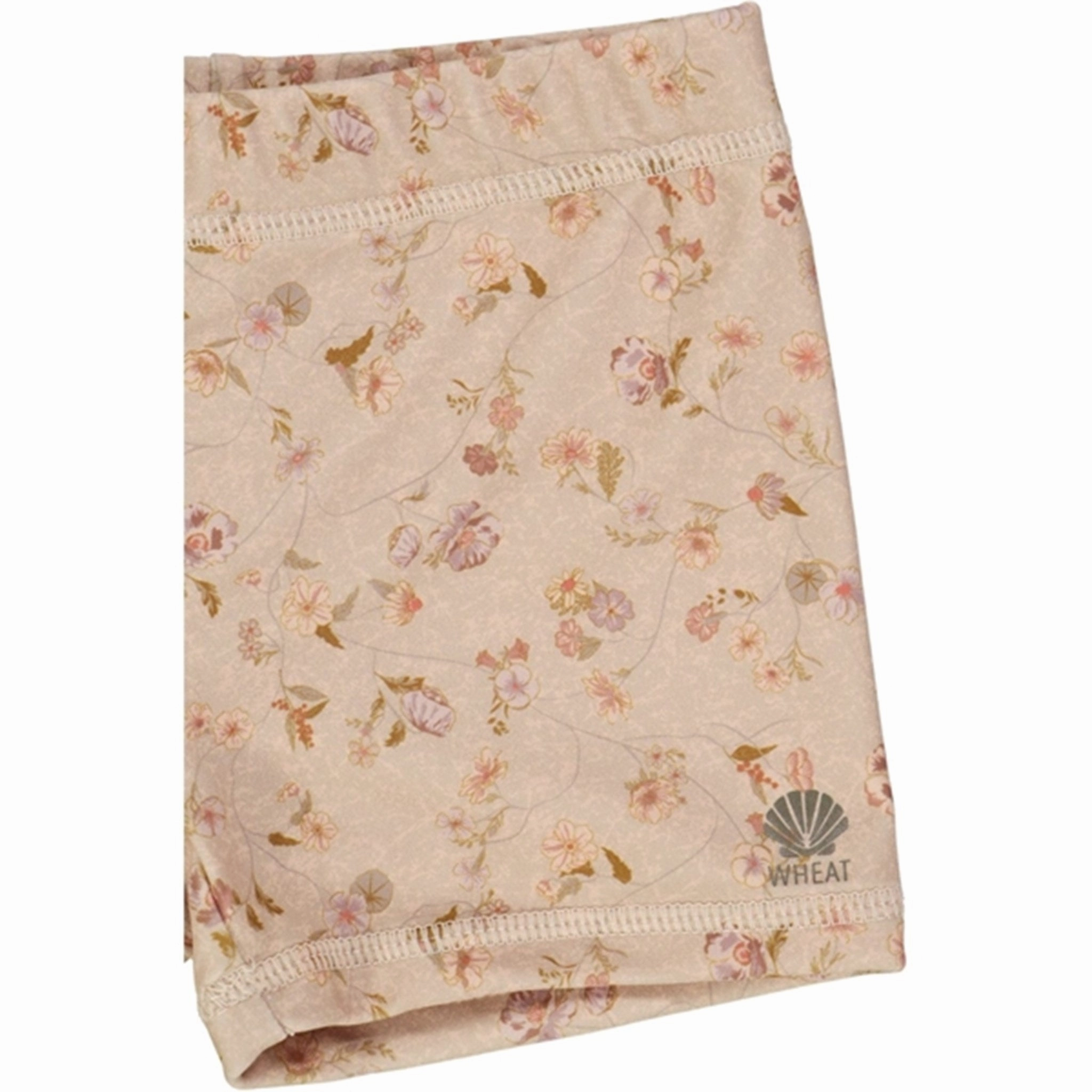 Wheat Purple Poppy Flowers Niki Swim Pants Stylish-Patterns