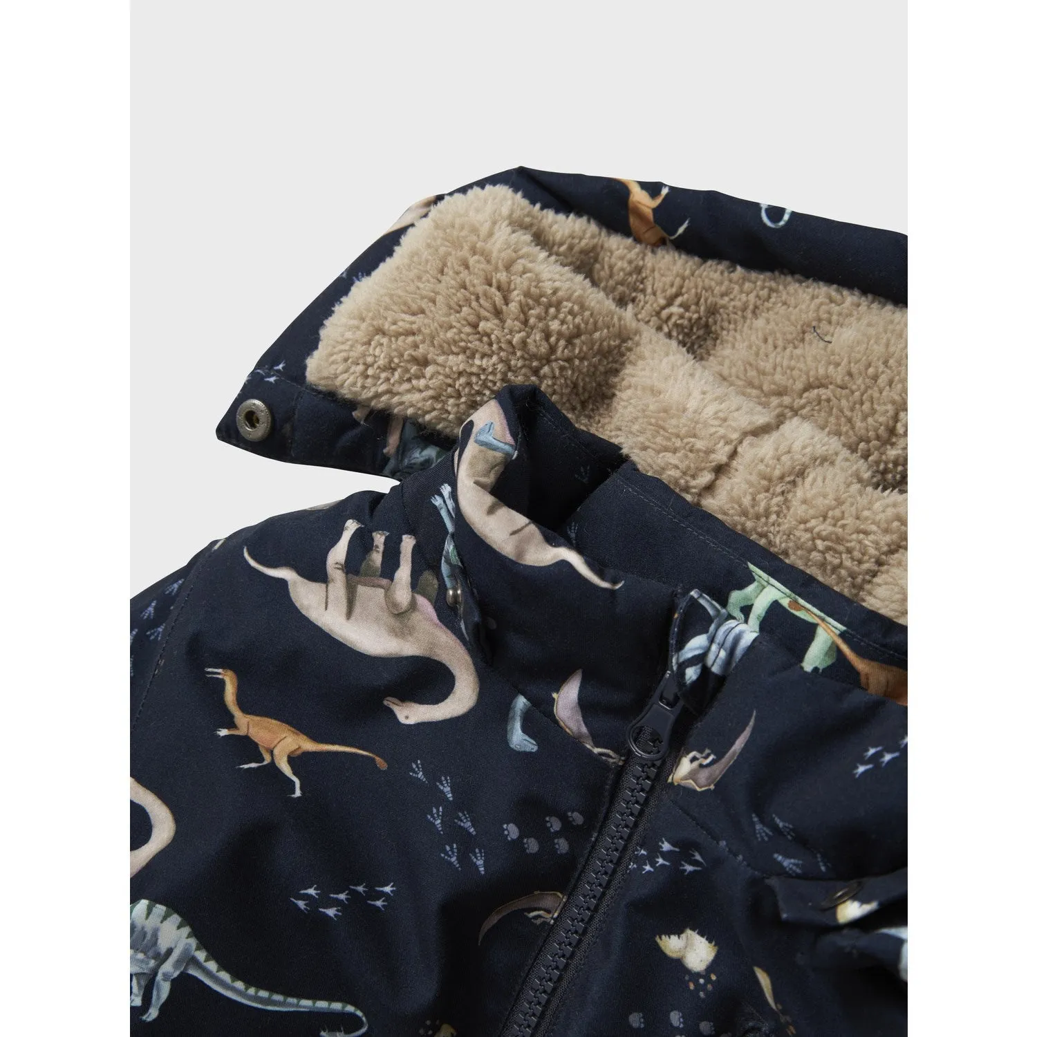 Purple Name It Dark Sapphire Nmmsnow05 Jacket Aop 1fo