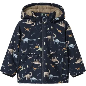 Congratulate Light Comfort Name It Dark Sapphire Nmmsnow05 Jacket Aop 1fo