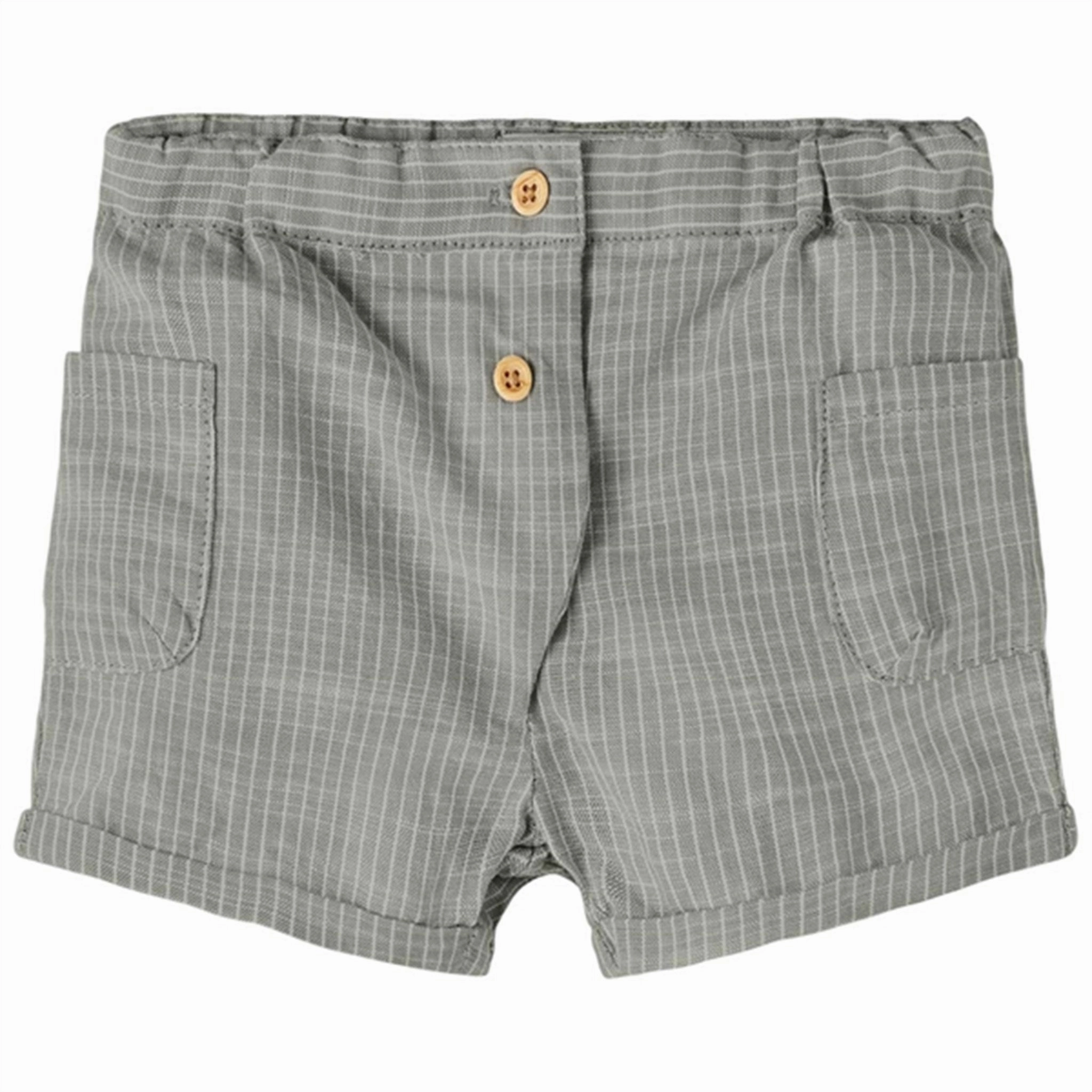 Name it Dried Sage Hebos Shorts Outdoor Style ZipperedSecurity