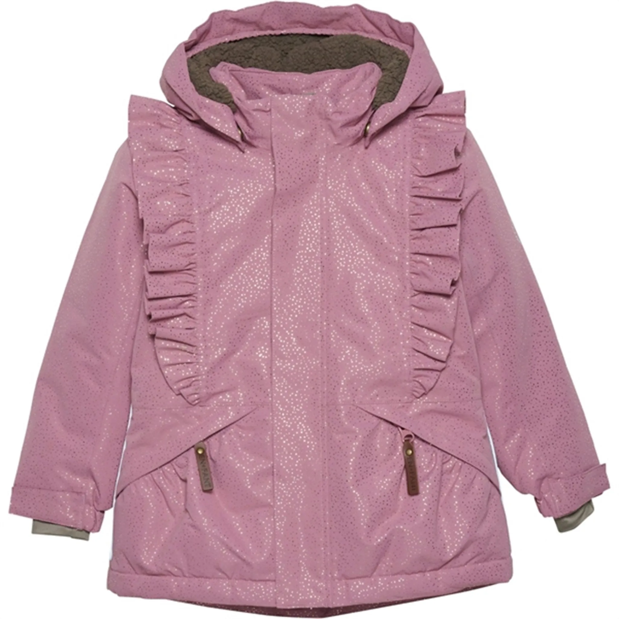 En Fant Jacket Glitter Mesa Rose suitable for outdoor adventures