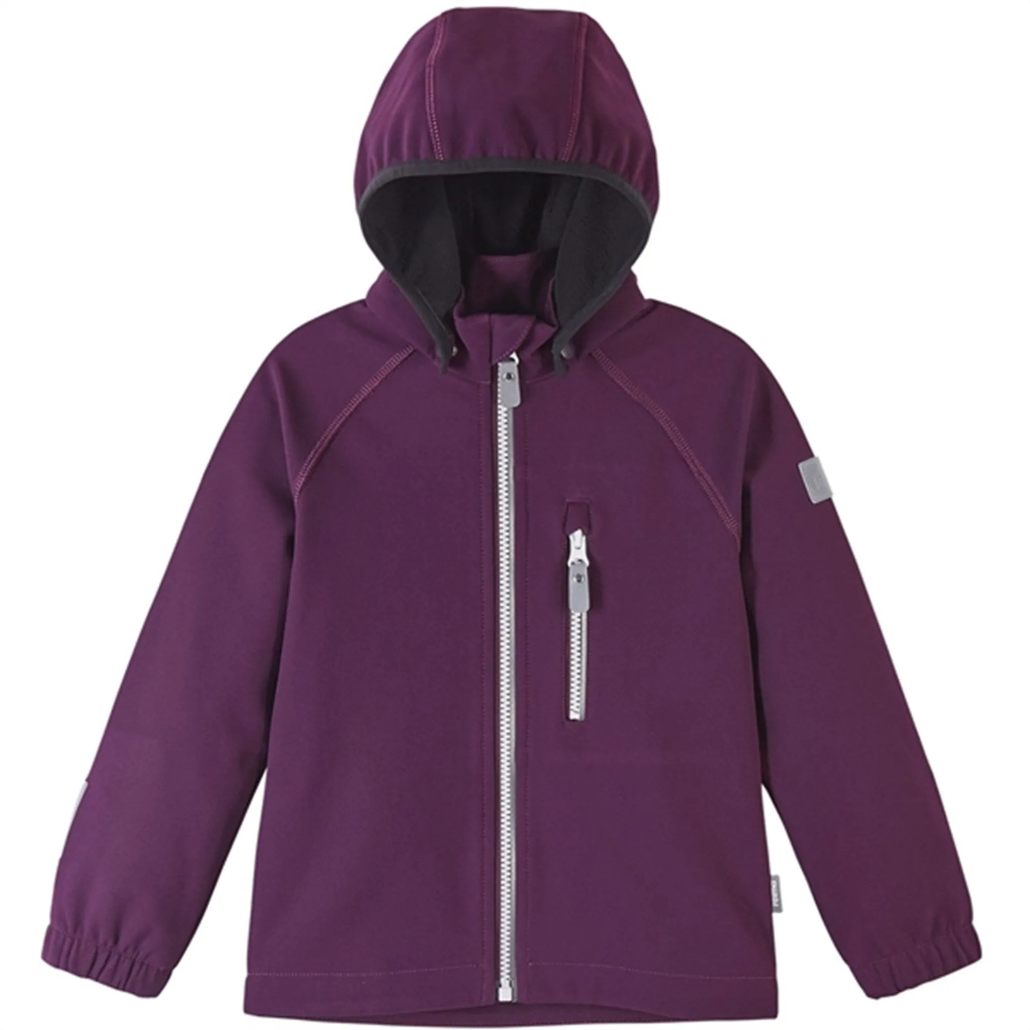 Ergonomic Shoulder Design Reima Softshell Jacket Vantti Deep purple