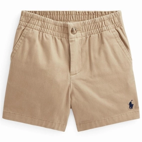 Day Out Ralph Lauren Baby Boy Prepster Twill Shorts Khaki
