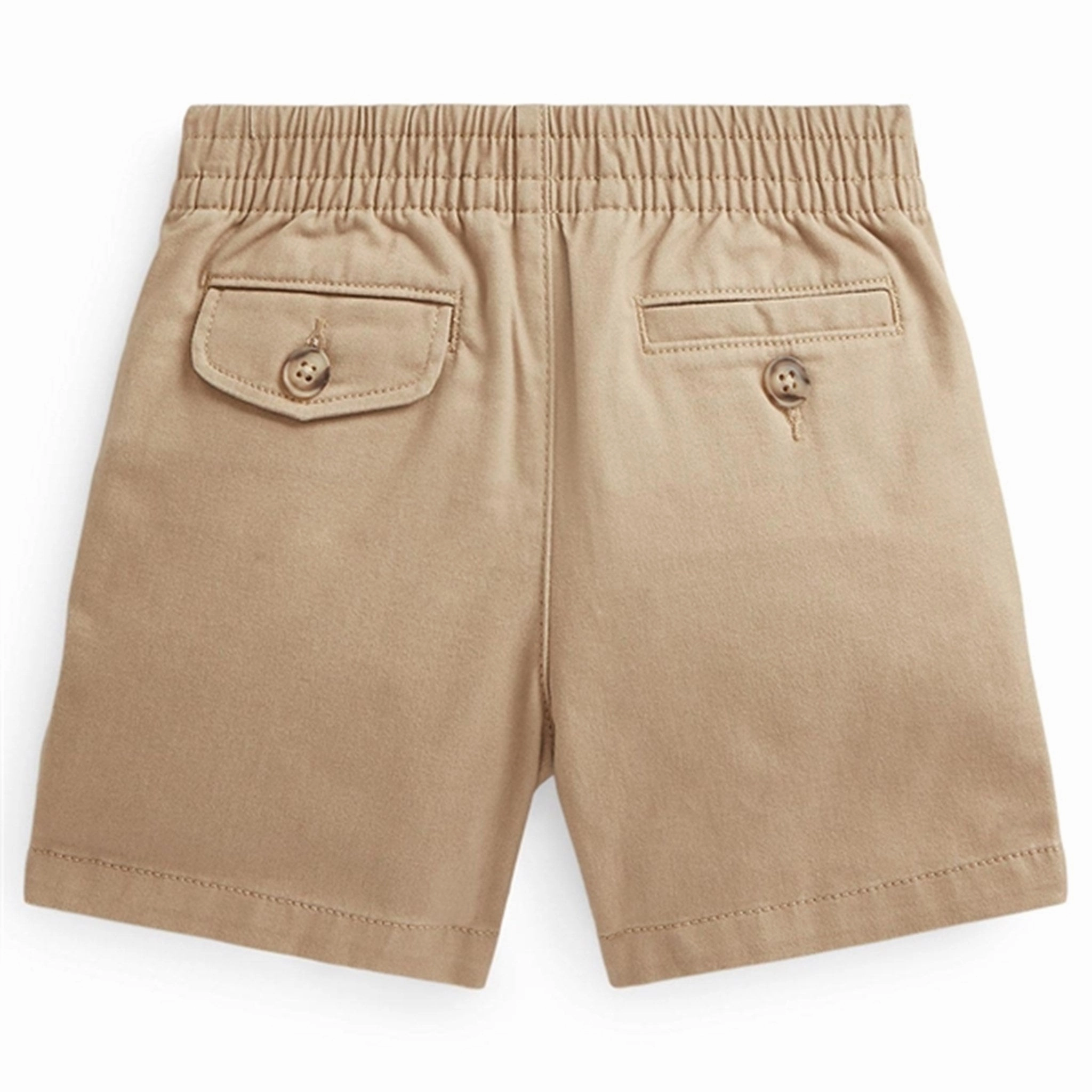 Basic Feel Lightweight Construction Ralph Lauren Baby Boy Prepster Twill Shorts Khaki