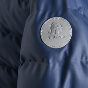 Hook-And-Eye CeLaVi PU Winter Jacket Pageant Blue