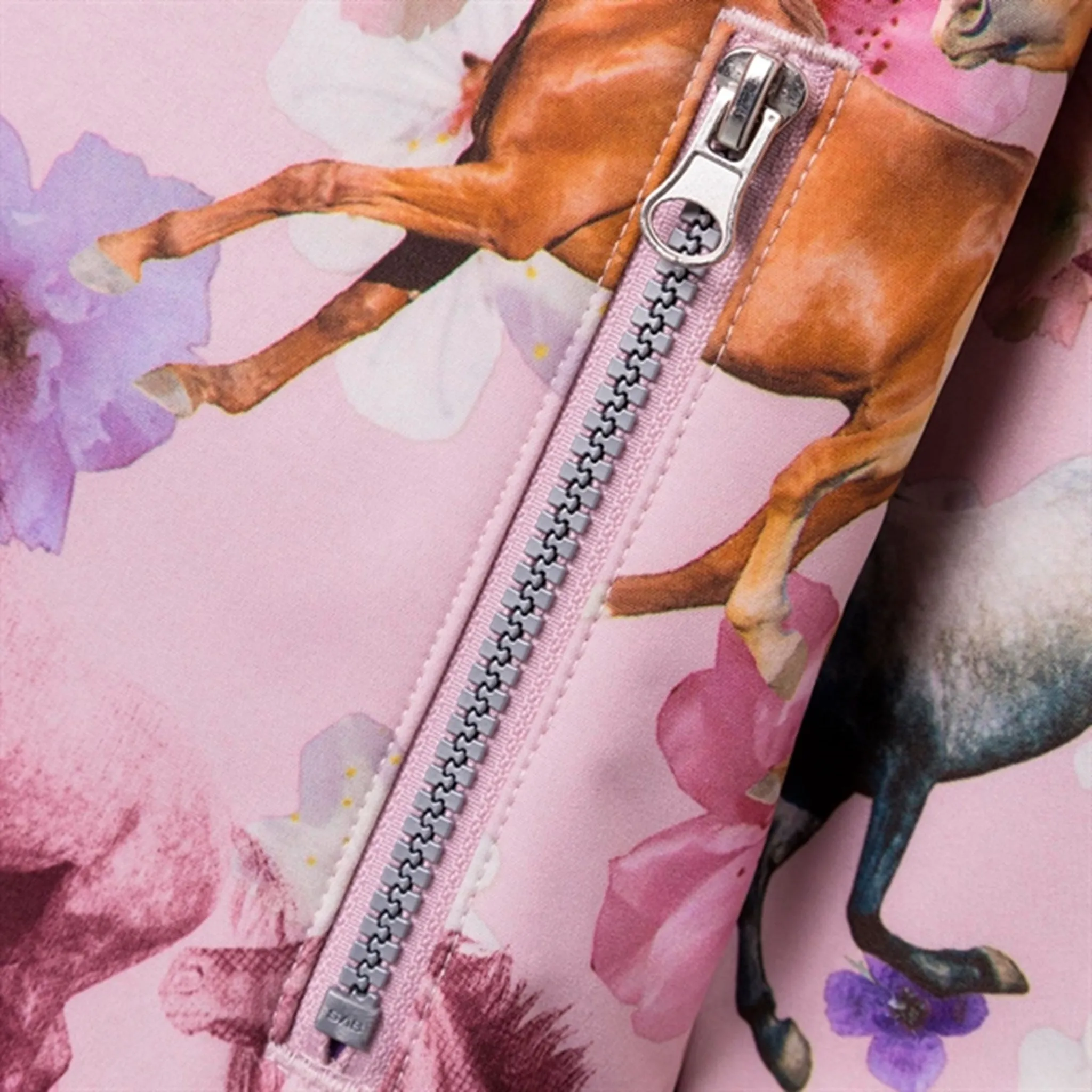 Name it Keepsake Lilac Alfa Softshell Jacket Horse High Visibility Elements