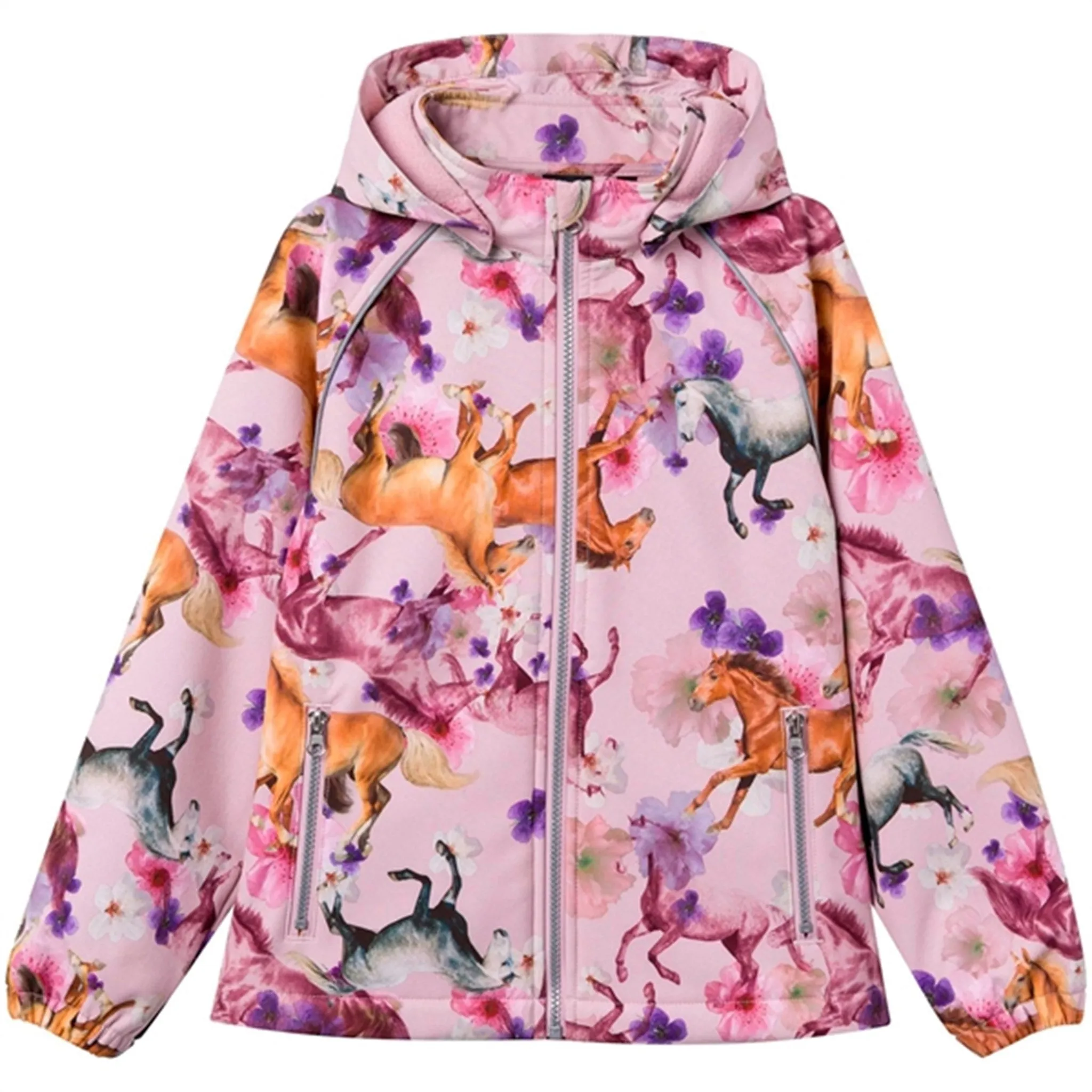 Name it Keepsake Lilac Alfa Softshell Jacket Horse Account