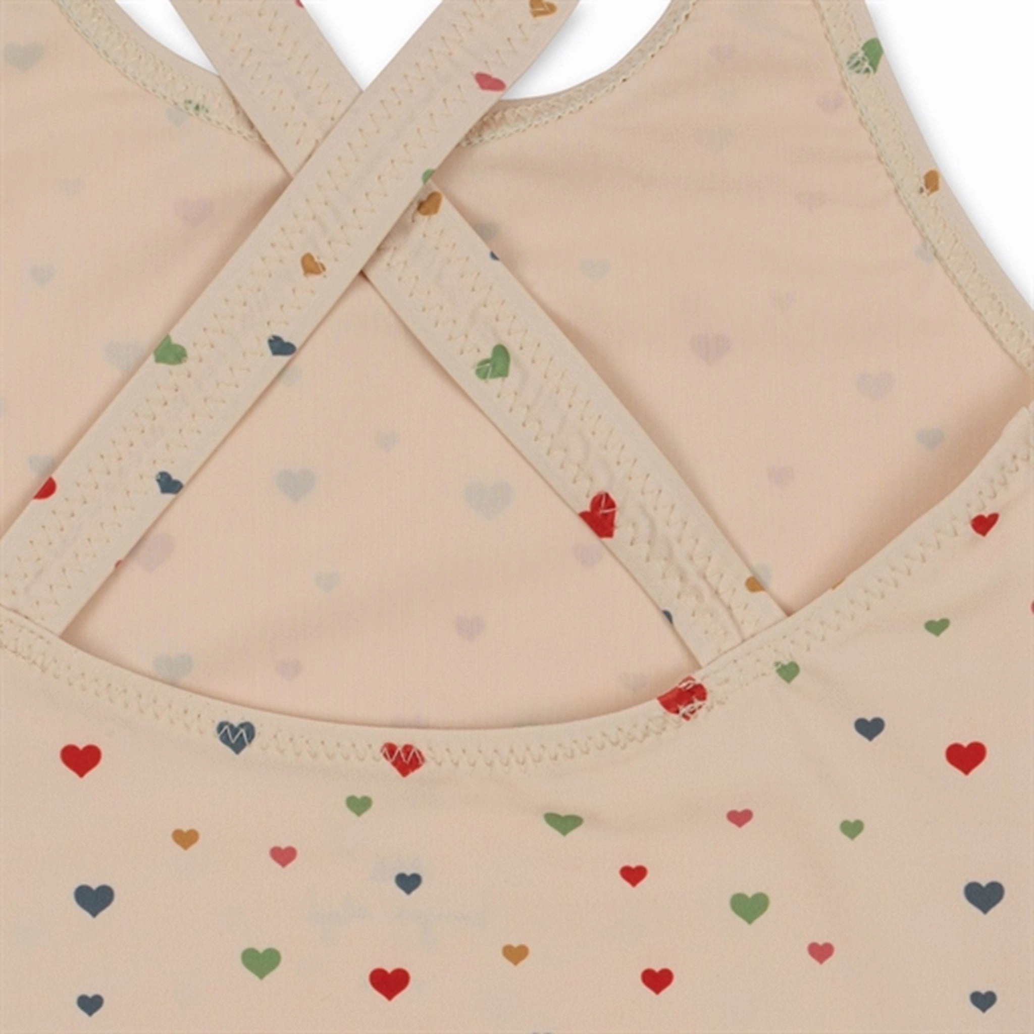 Konges Sl?jd Multi Hearts Manuca Basic Swimsuit Waterfront Leisure Youthful-Look